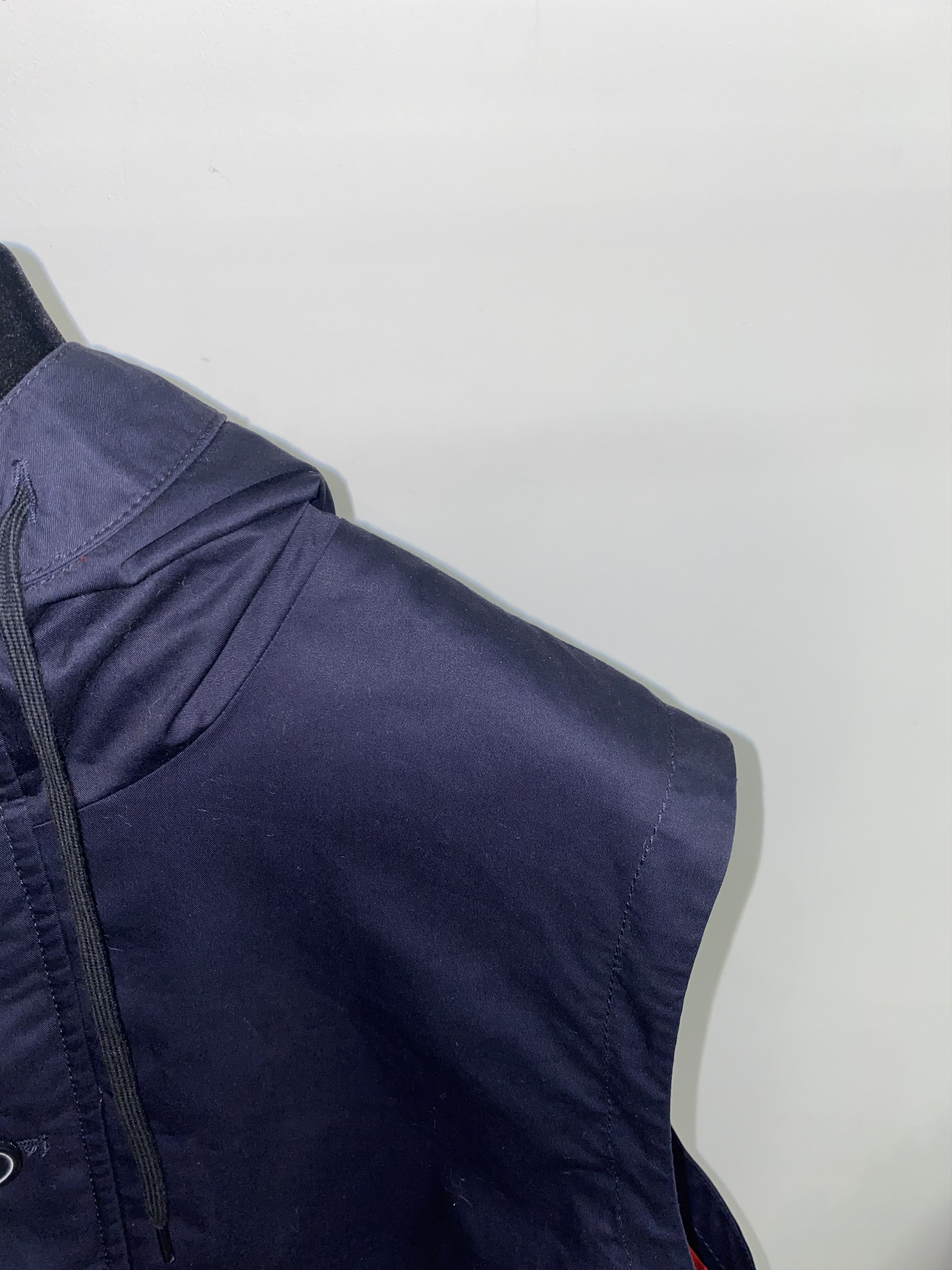 Marni Marni for H&M Navy Technical Hooded Vest Size US L / EU 52-54 / 3 - 6 Thumbnail