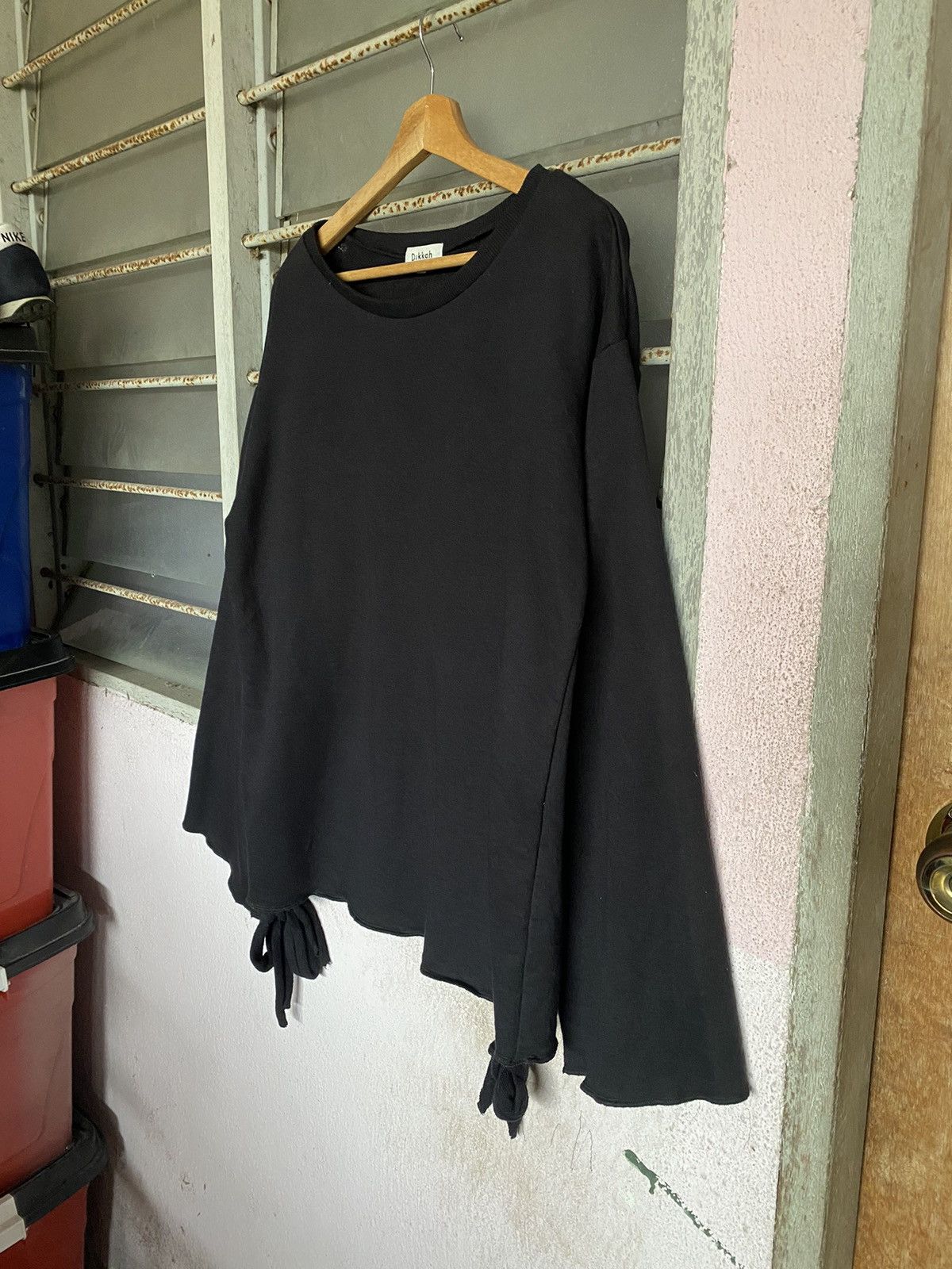 Japanese Brand × Vintage Japanese Dukkah Balloon Sleeve Top Size L / US 10 / IT 46 - 3 Thumbnail