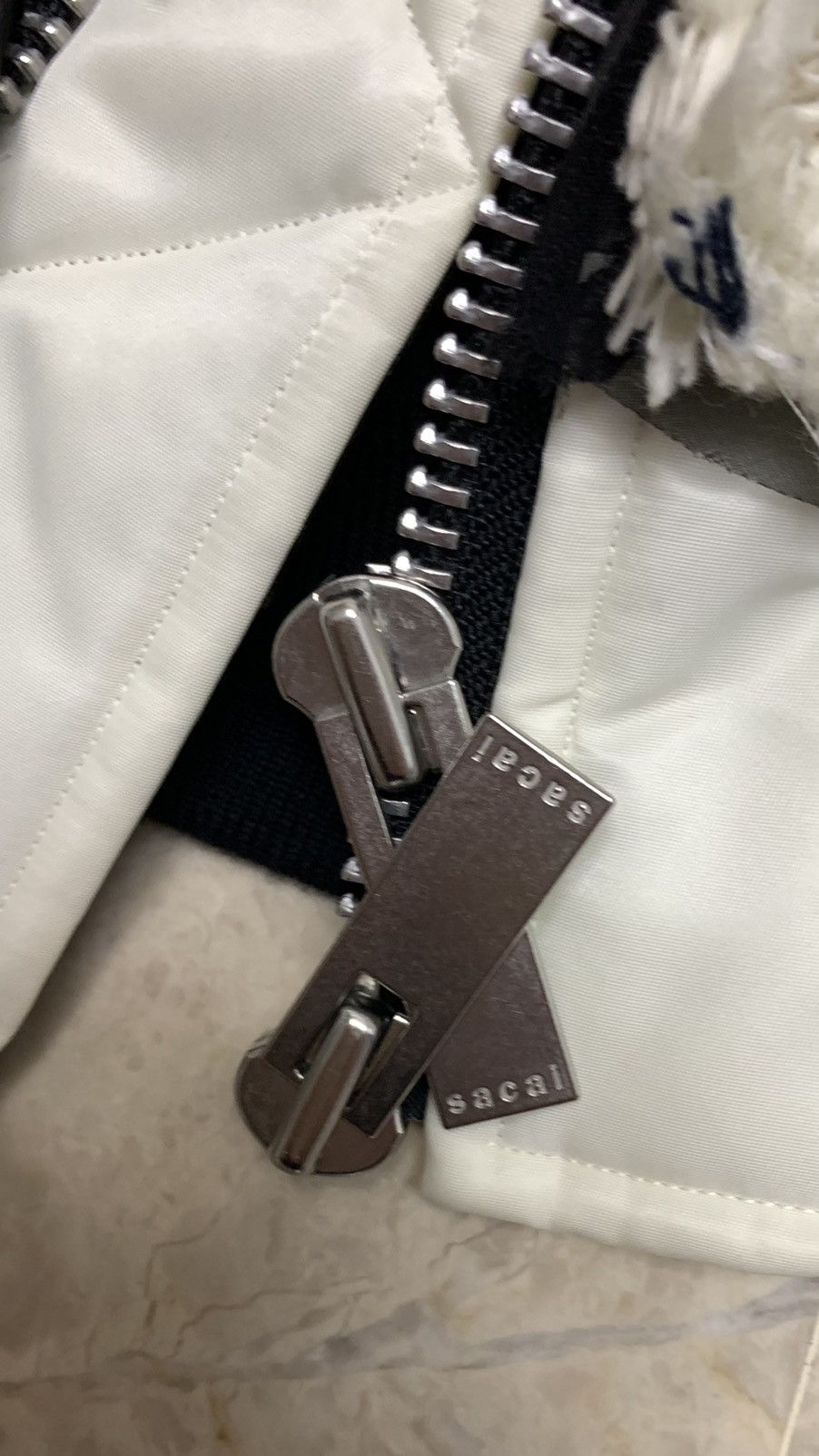 Sacai Sacai oversjze ladies's ma-1 blouson jacket Size S / US 4 / IT 40 - 8 Thumbnail