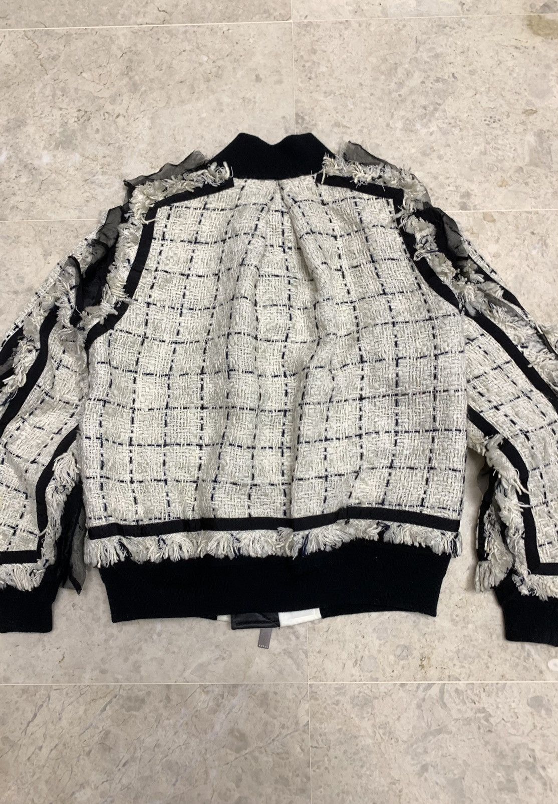 Sacai Sacai oversjze ladies's ma-1 blouson jacket Size S / US 4 / IT 40 - 2 Thumbnail