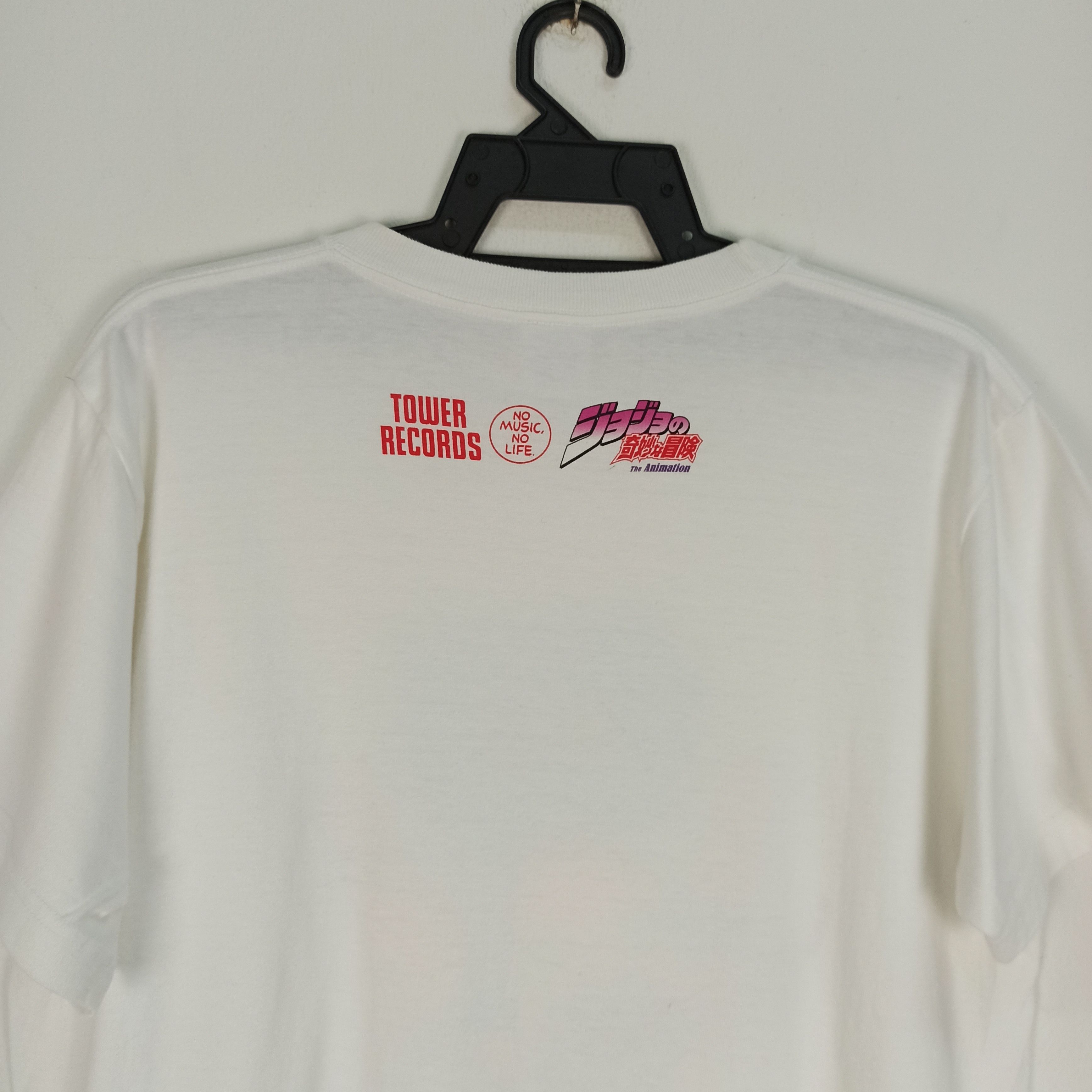 Anime Anime Iggy: JoJo's Bizarre Adventure X Tower Records Tshirt Size US M / EU 48-50 / 2 - 6 Thumbnail