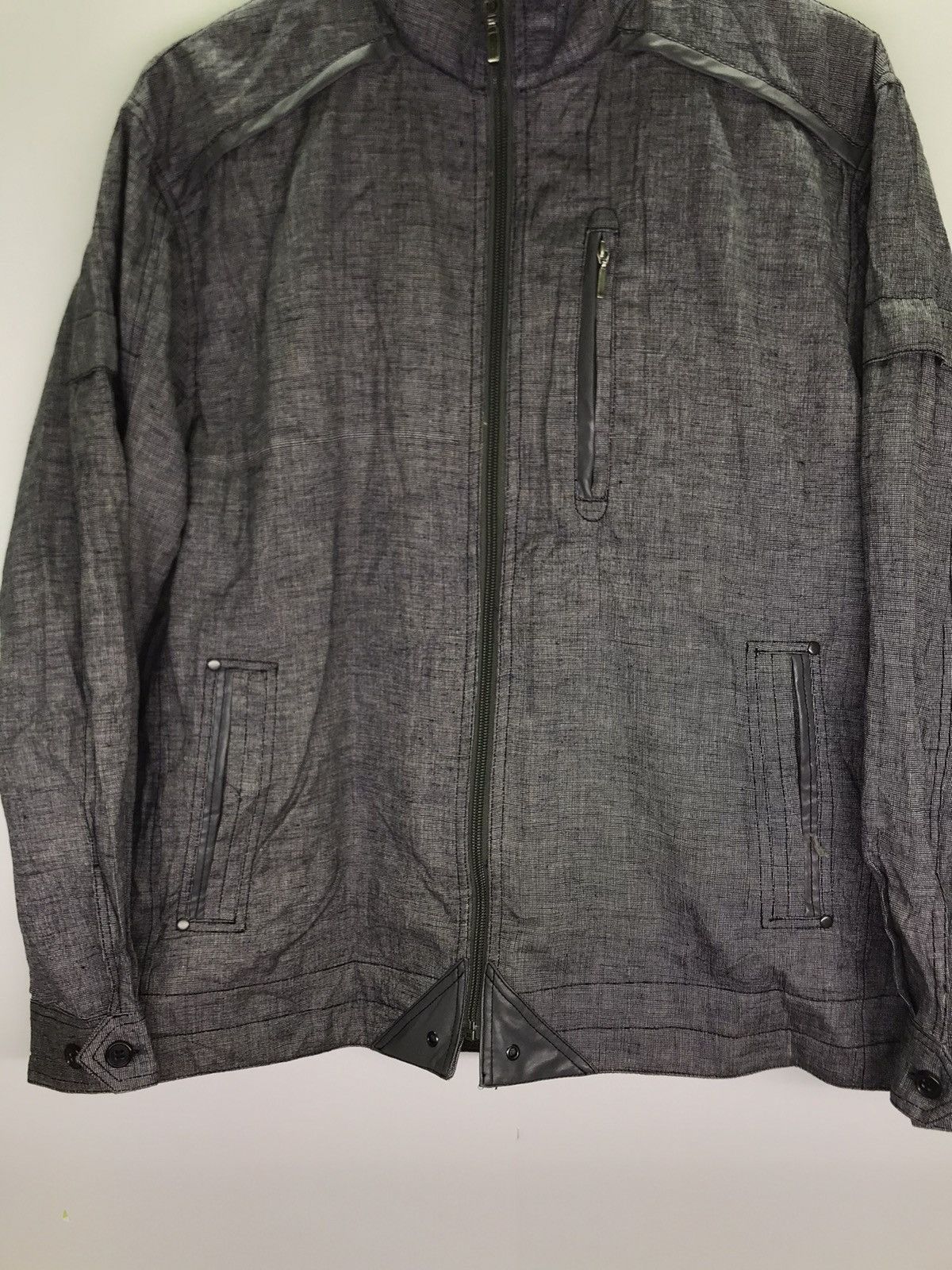 Japanese Brand 🇯🇵Brand Yukiko Kimijima zip Up Jacket Size US L / EU 52-54 / 3 - 3 Thumbnail