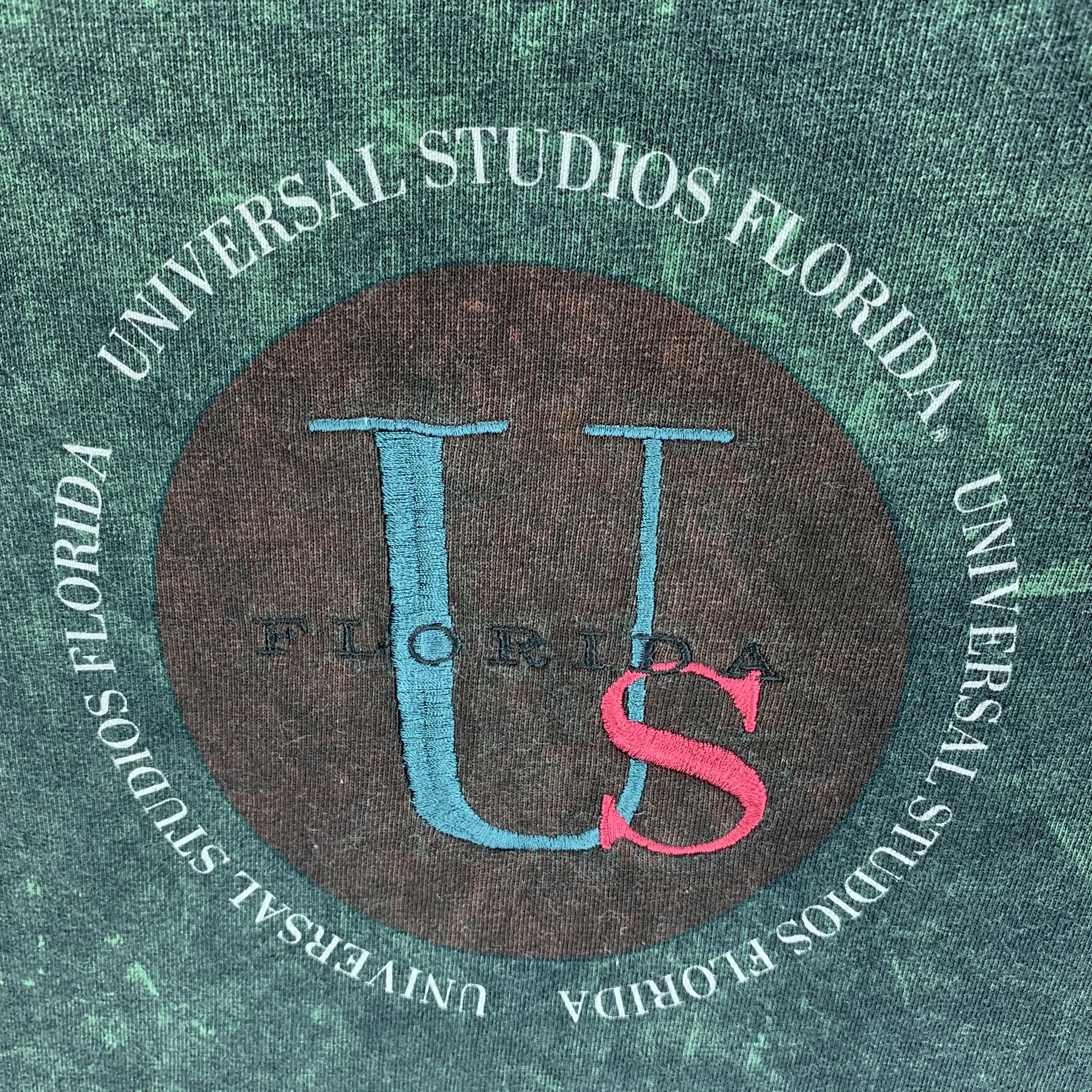 Universal Studios Vtg Universal Studios Big Logo Tie Dye T Shirt #3201-115 Size US M / EU 48-50 / 2 - 3 Thumbnail