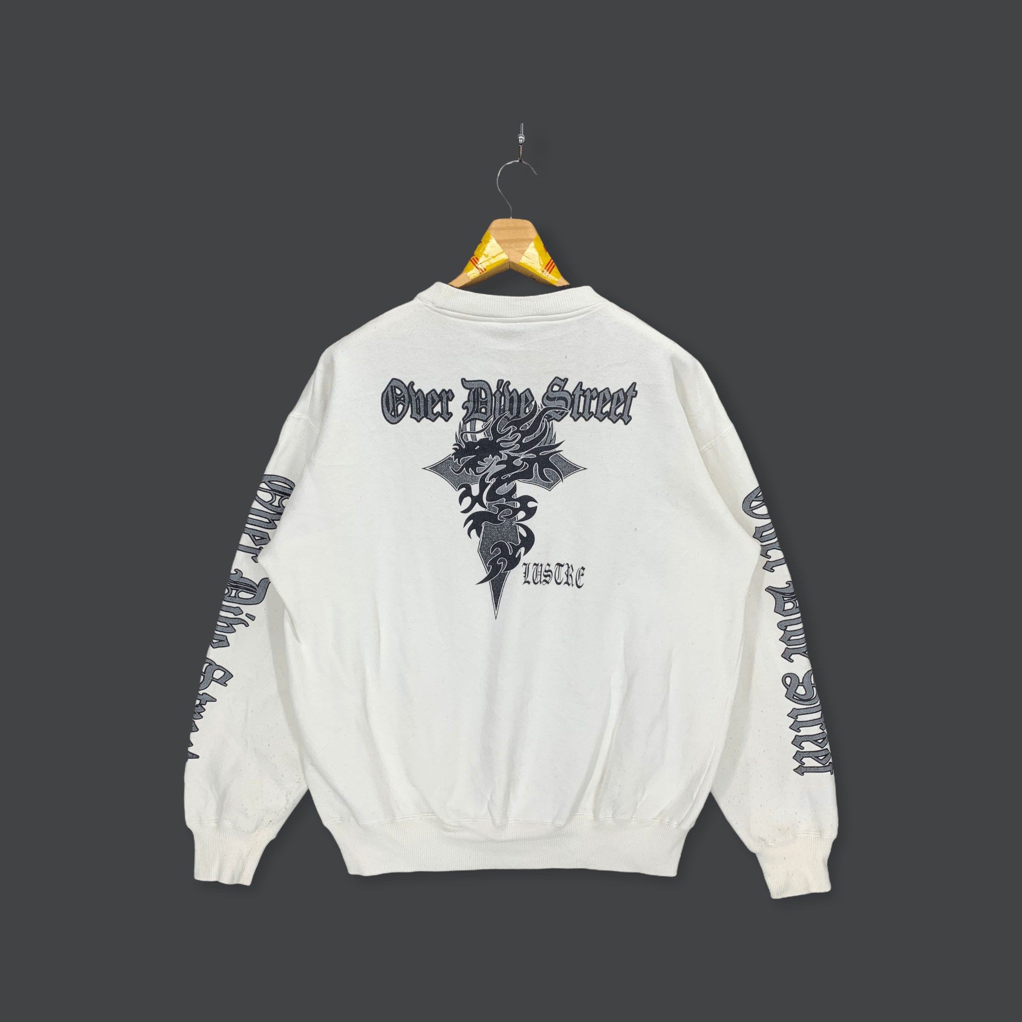 Japanese Brand Ober Dibe Street Big Logo Sweatshirts #3006-53 Size US L / EU 52-54 / 3 - 1 Thumbnail