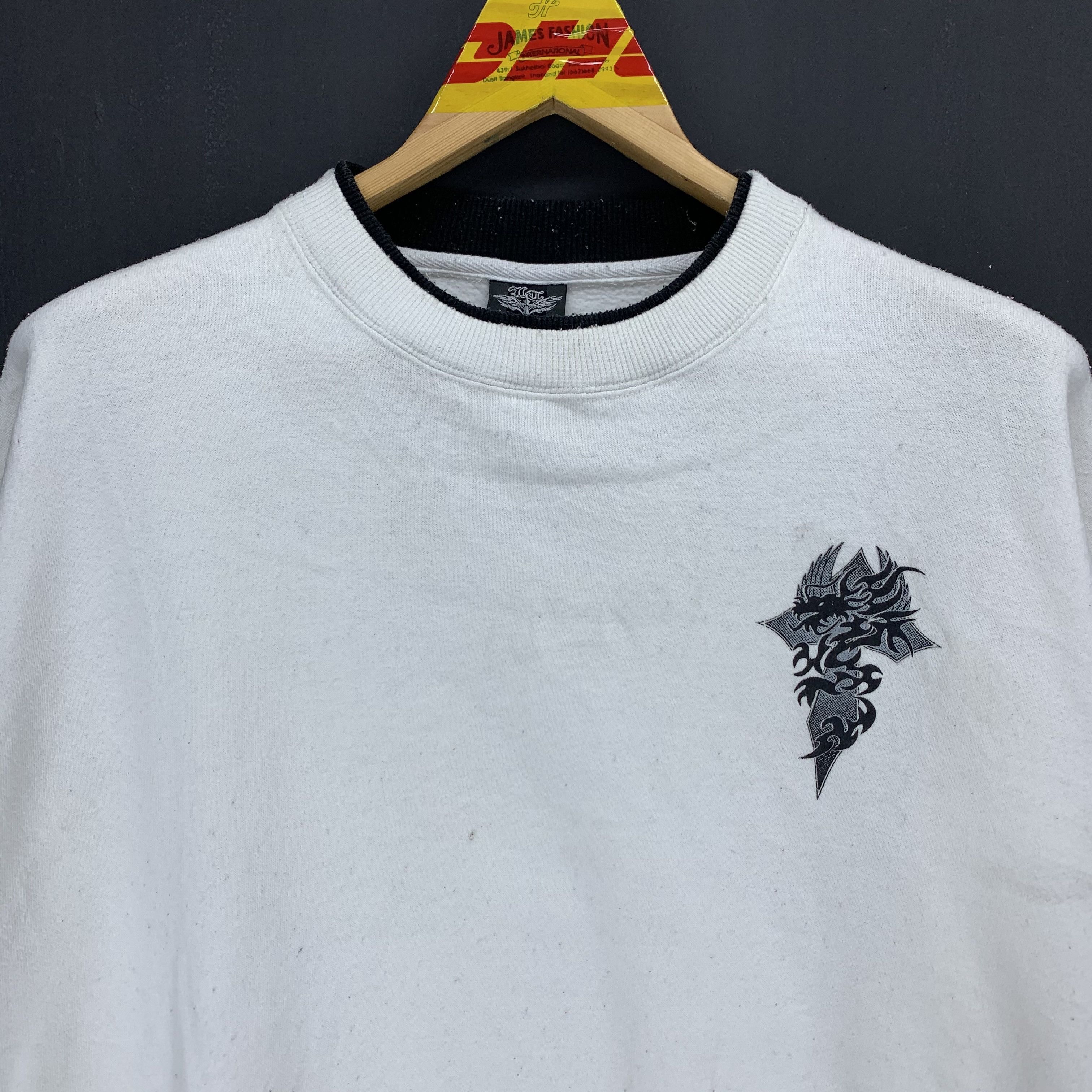 Japanese Brand Ober Dibe Street Big Logo Sweatshirts #3006-53 Size US L / EU 52-54 / 3 - 4 Thumbnail