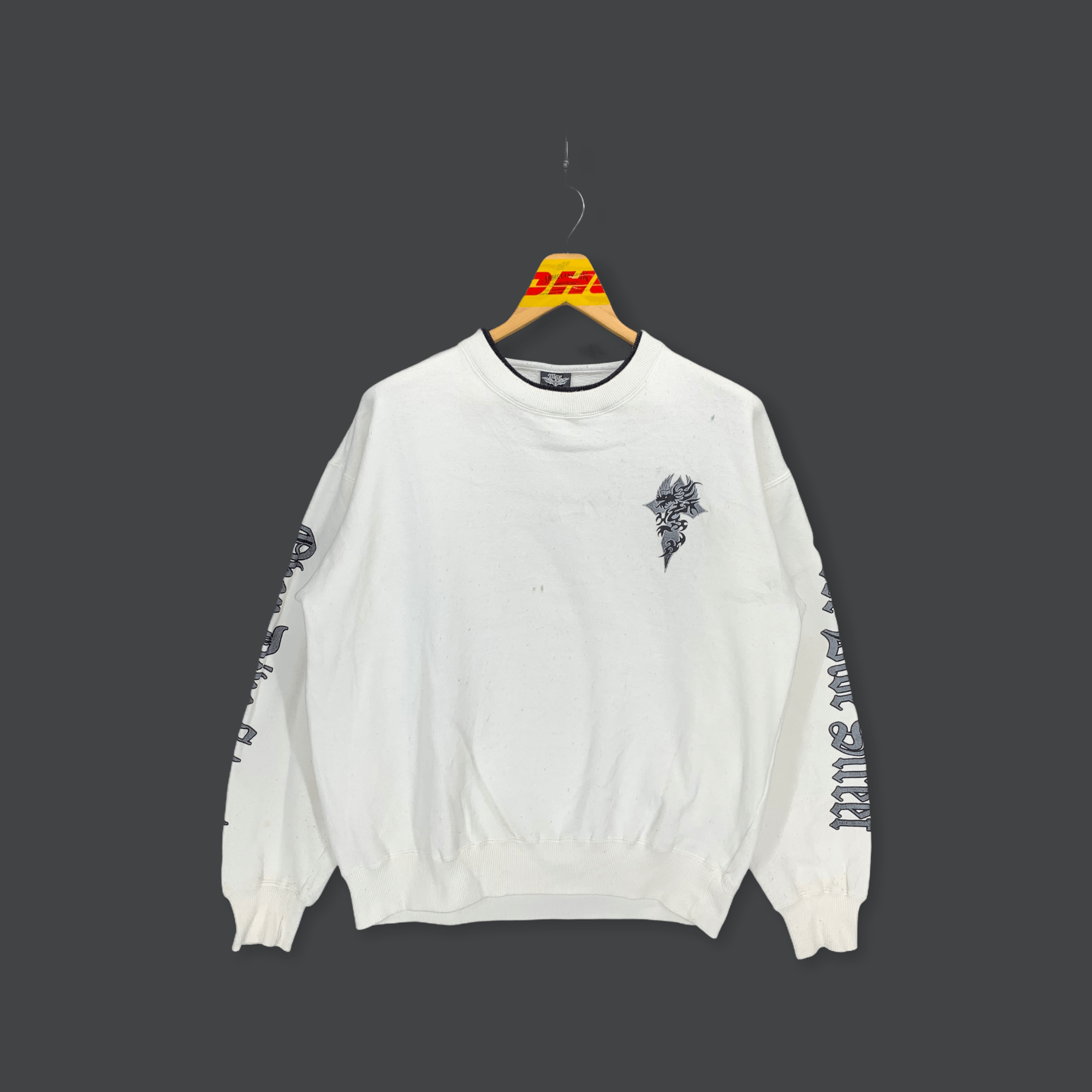 Japanese Brand Ober Dibe Street Big Logo Sweatshirts #3006-53 Size US L / EU 52-54 / 3 - 3 Thumbnail