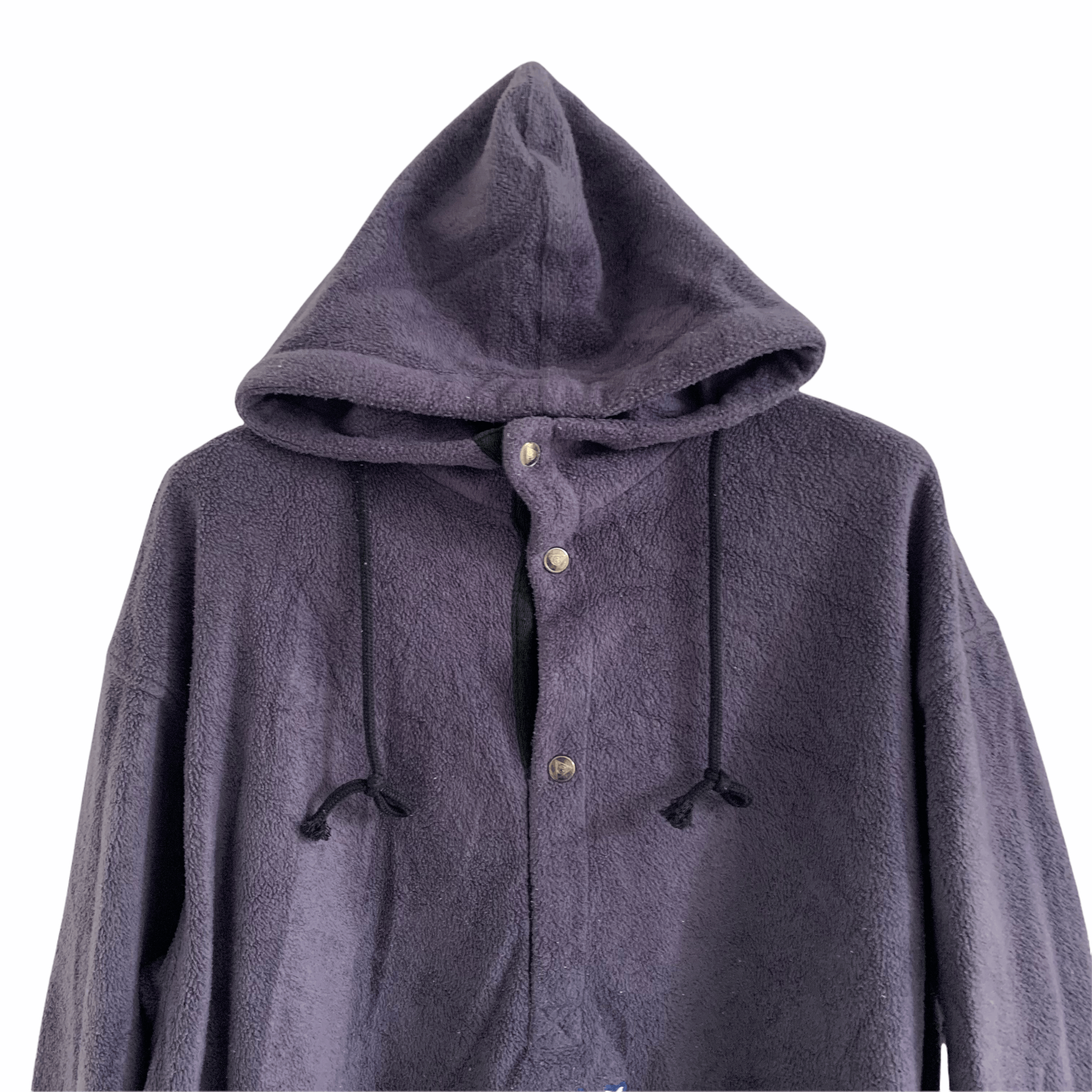 Vintage Vintage Eight Ball Fleece Pullover Hoodies #3307-118 Size US XXL / EU 58 / 5 - 2 Thumbnail