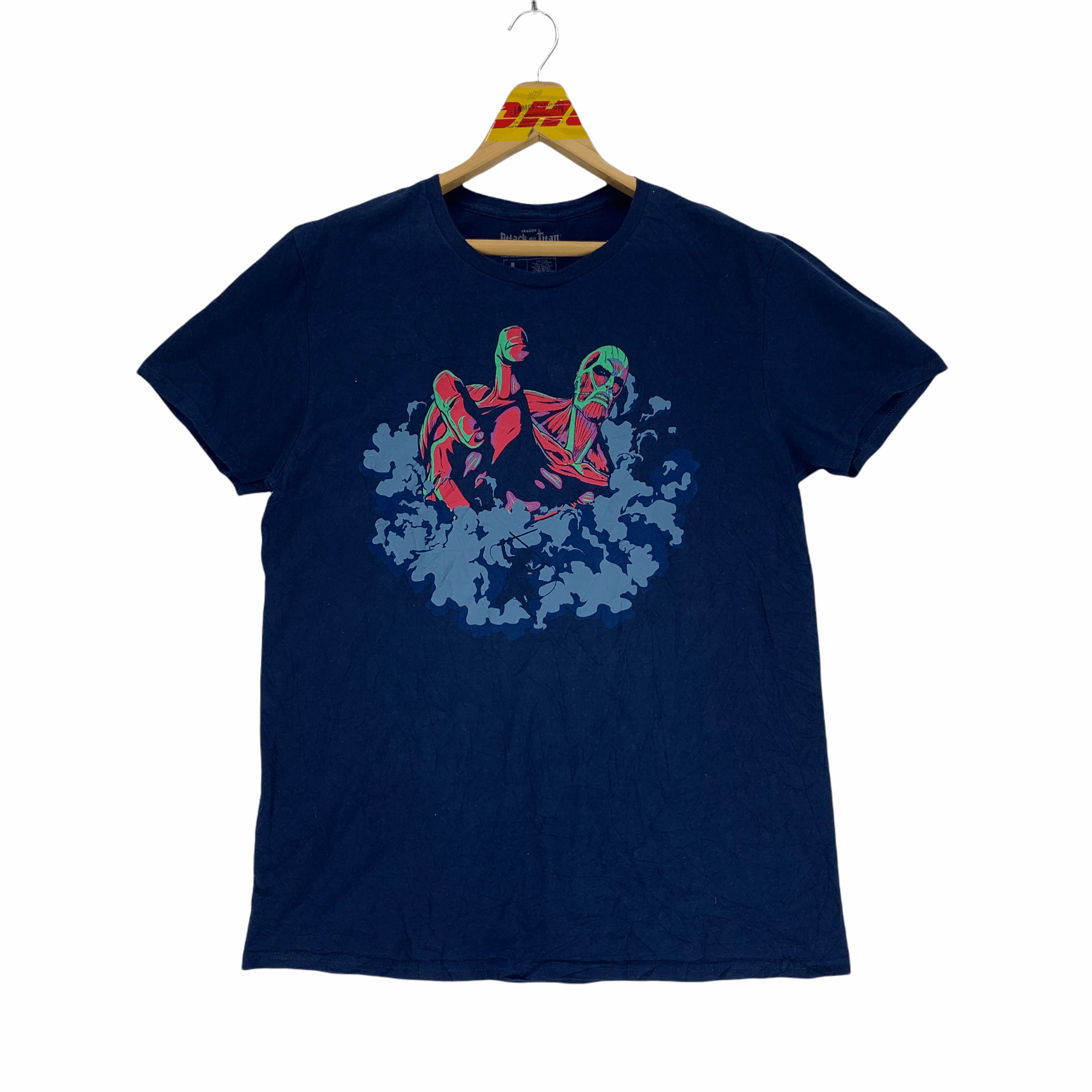 Vintage Attack on Titan Season 2 Tee #3323-67 Size US L / EU 52-54 / 3 - 1 Thumbnail