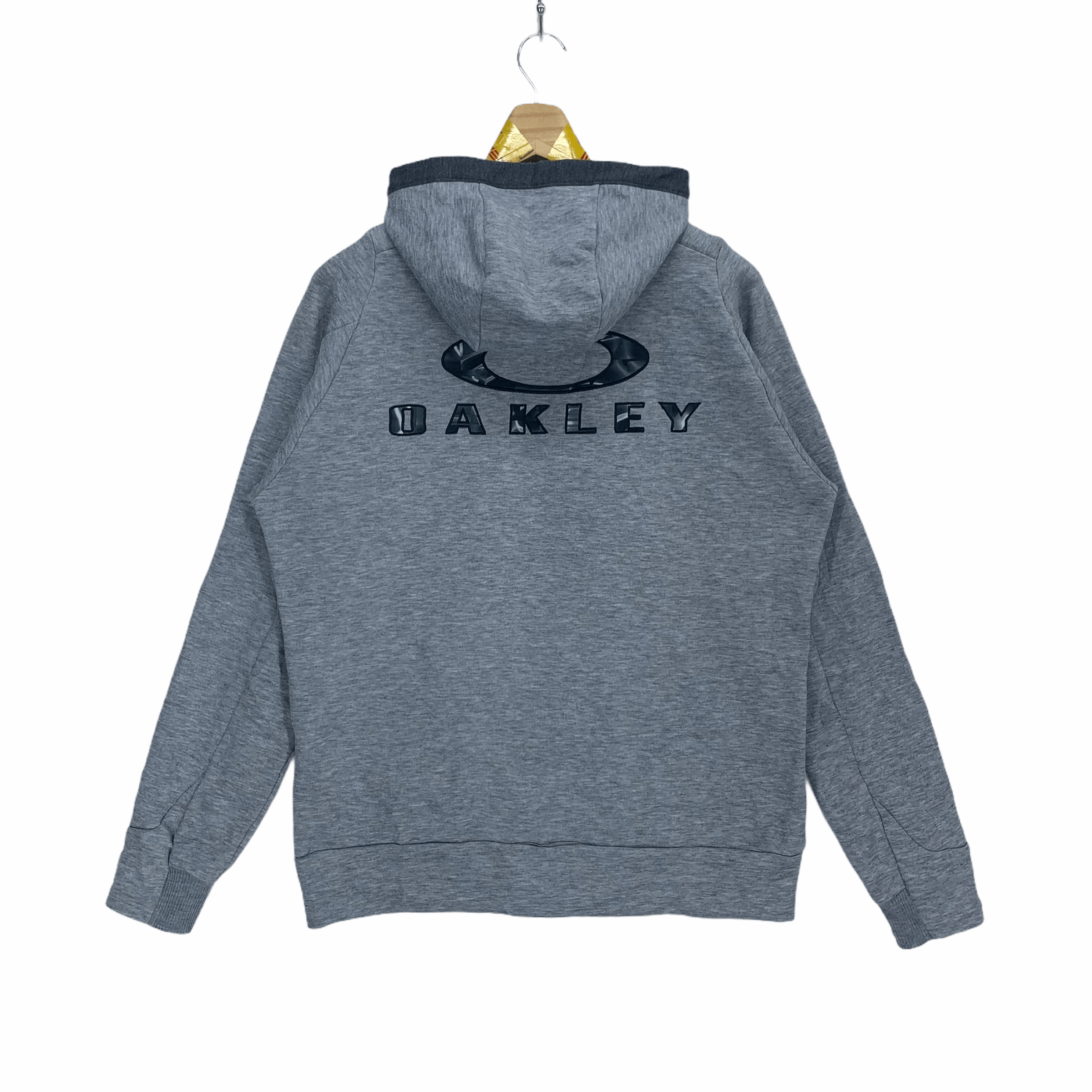 Oakley Oakley back Big Logo Zipper Hoodie #3109-114 Size US L / EU 52-54 / 3 - 1 Thumbnail