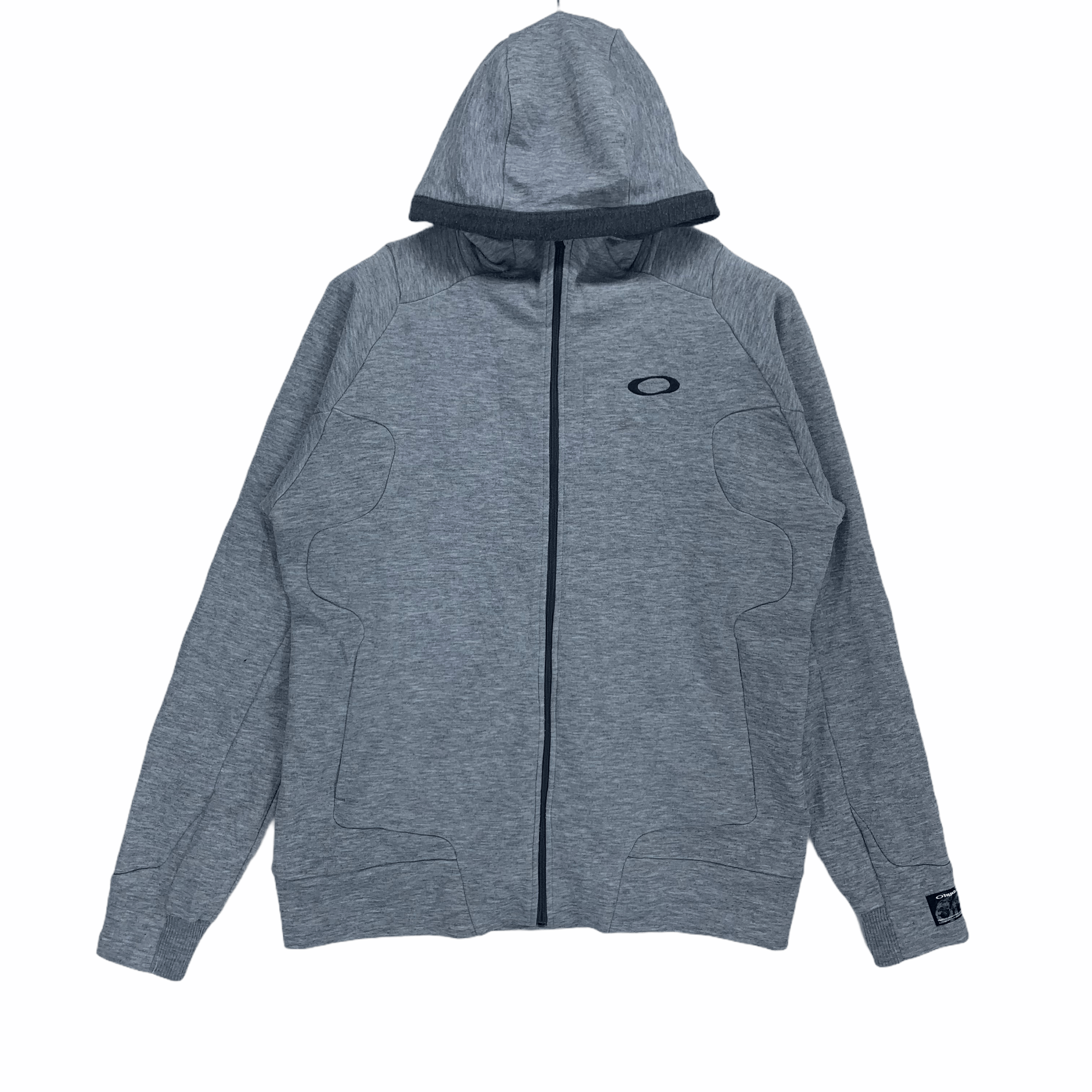 Oakley Oakley back Big Logo Zipper Hoodie #3109-114 Size US L / EU 52-54 / 3 - 3 Thumbnail
