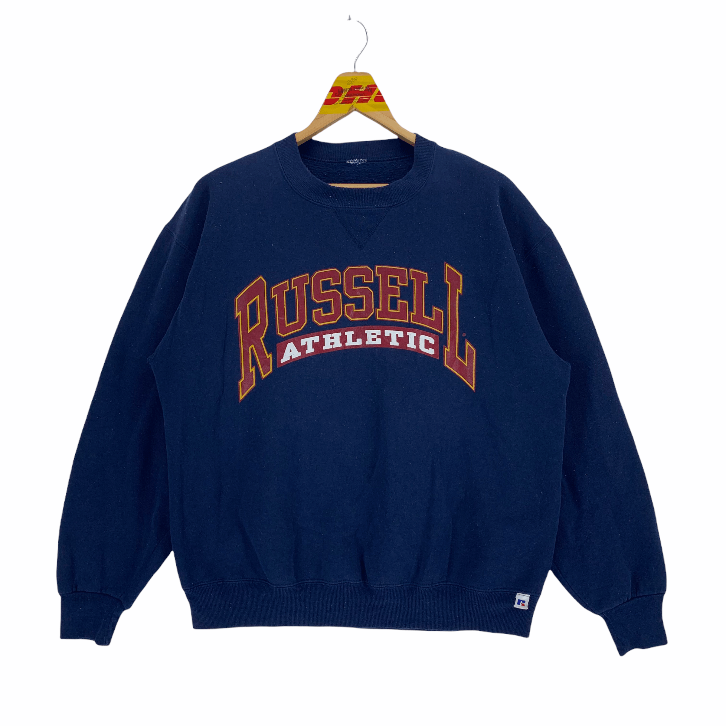 Russell Athletic Russell Athletic Big Logo Crew Neck Sweatshirt #3272-52 Size US L / EU 52-54 / 3 - 1 Thumbnail