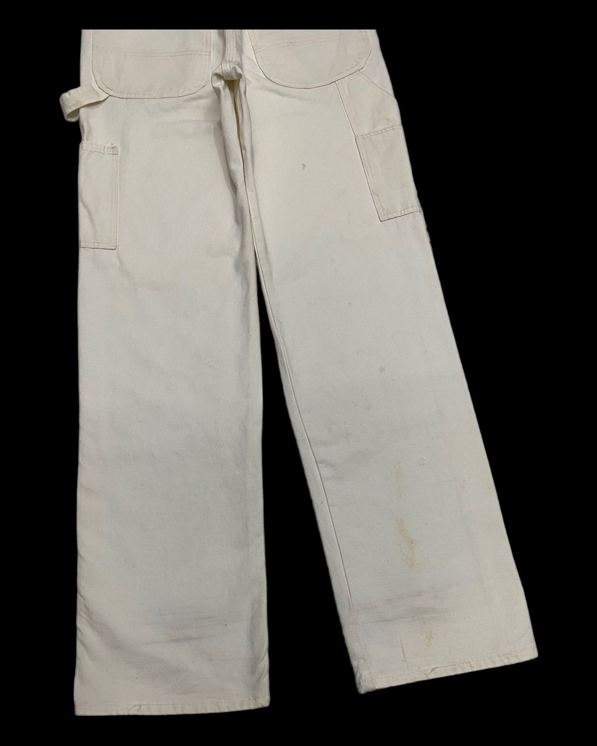 Helmut Lang 🔥VINTAGE MADE IN USA DOUBLE KNEE CARPENTER PANTS Size US 29 - 10 Thumbnail
