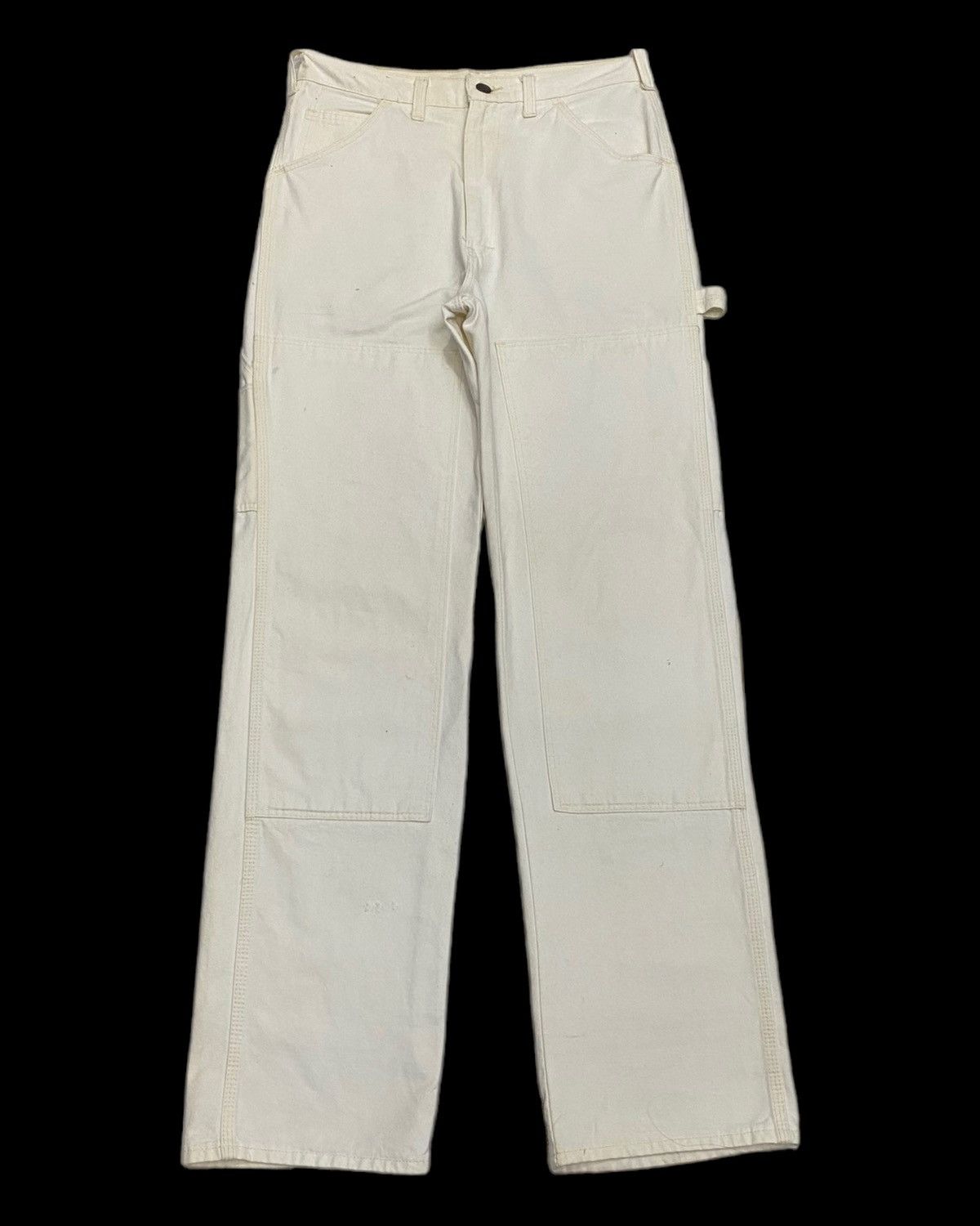 Helmut Lang 🔥VINTAGE MADE IN USA DOUBLE KNEE CARPENTER PANTS Size US 29 - 1 Thumbnail