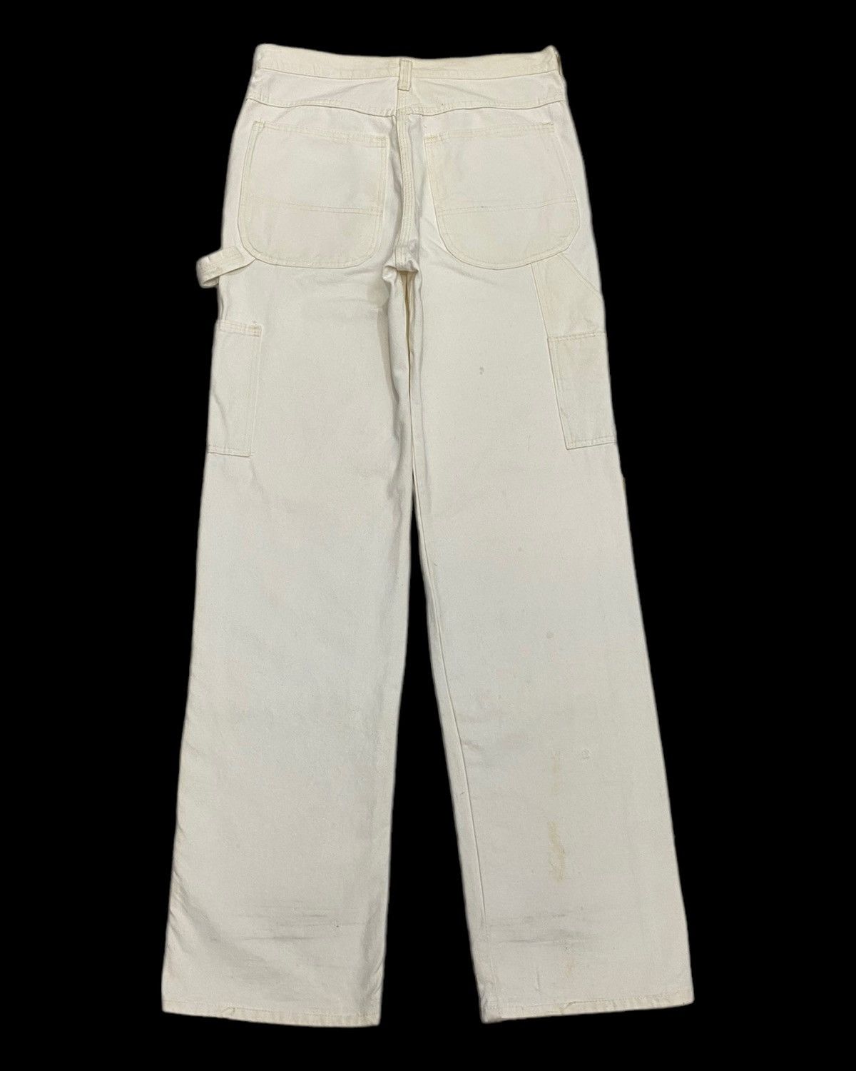 Helmut Lang 🔥VINTAGE MADE IN USA DOUBLE KNEE CARPENTER PANTS Size US 29 - 9 Thumbnail