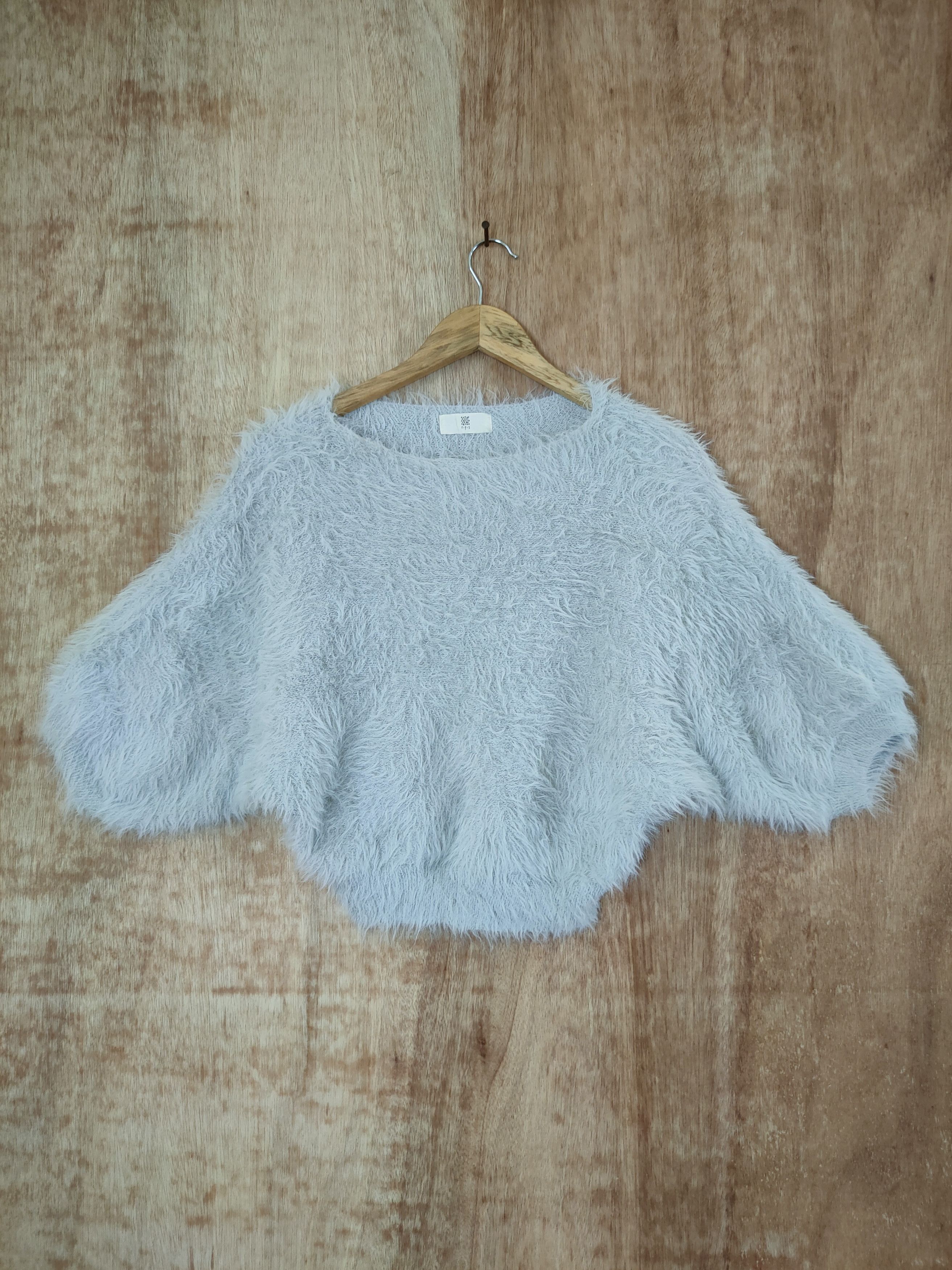 Japanese Brand DL RPS mohair soft fur knitwear streetwear japan #46-460 Size M / US 6-8 / IT 42-44 - 1 Thumbnail