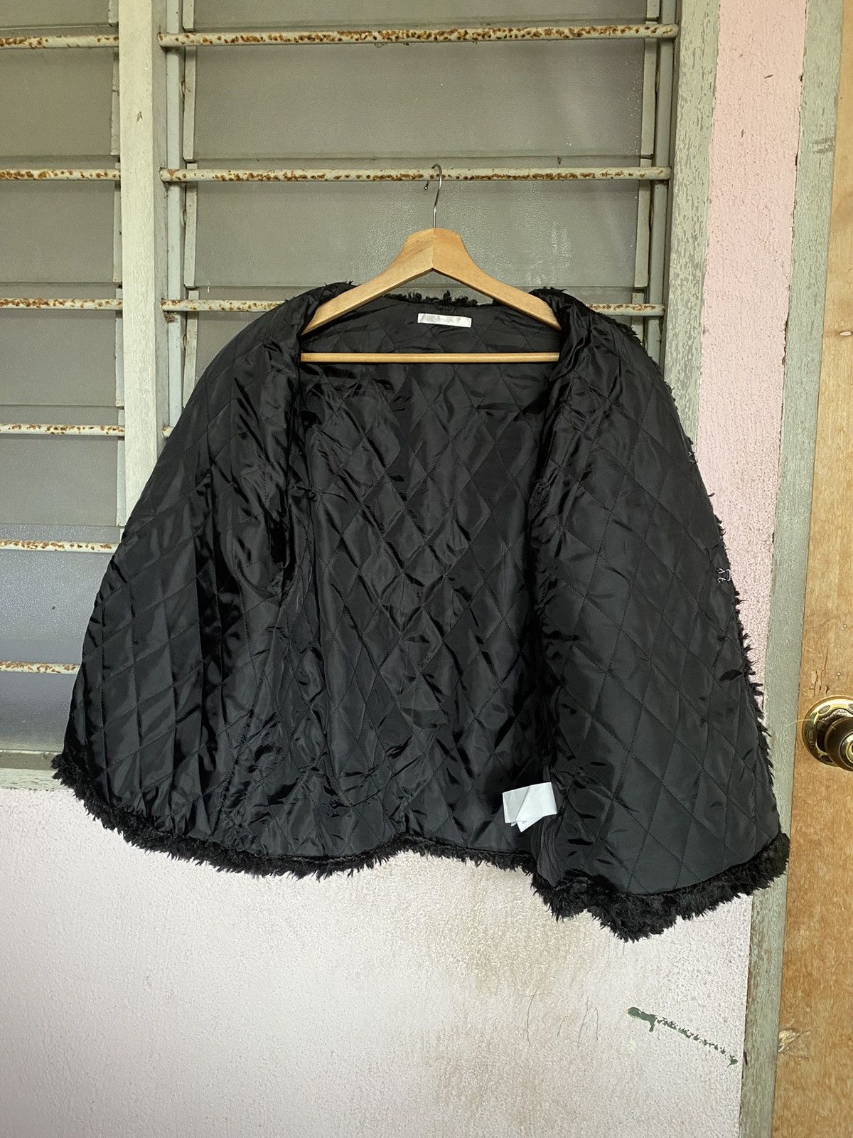 Vintage ⚡️Rare⚡️ Retro Girl Faux Fur Quilted Size M / US 6-8 / IT 42-44 - 6 Thumbnail