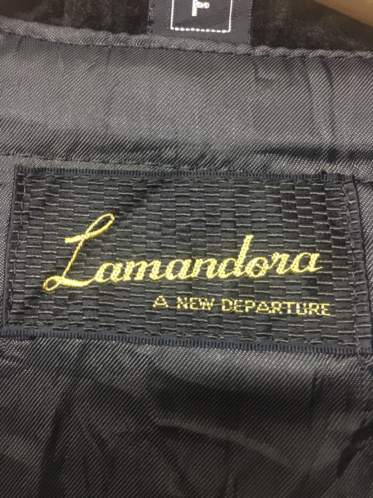 Japanese Brand Vintage Japanese Brand Lamandora Fur Leather Cape/Ponco Size US XL / EU 56 / 4 - 9 Thumbnail