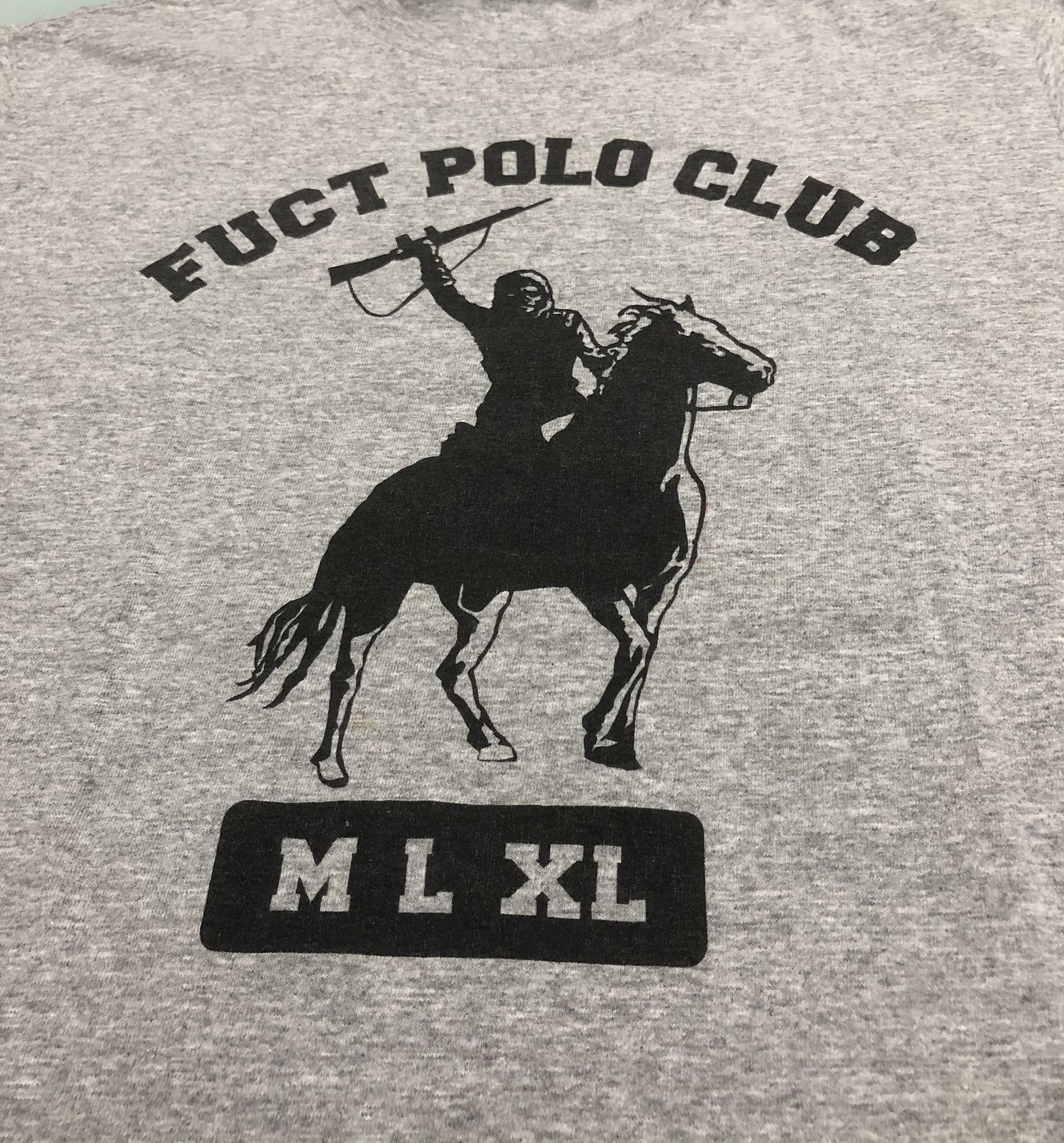 FUCT Vintage Rare Streetwear Brand Fuct Polo Club Tshirt Size US M / EU 48-50 / 2 - 2 Thumbnail
