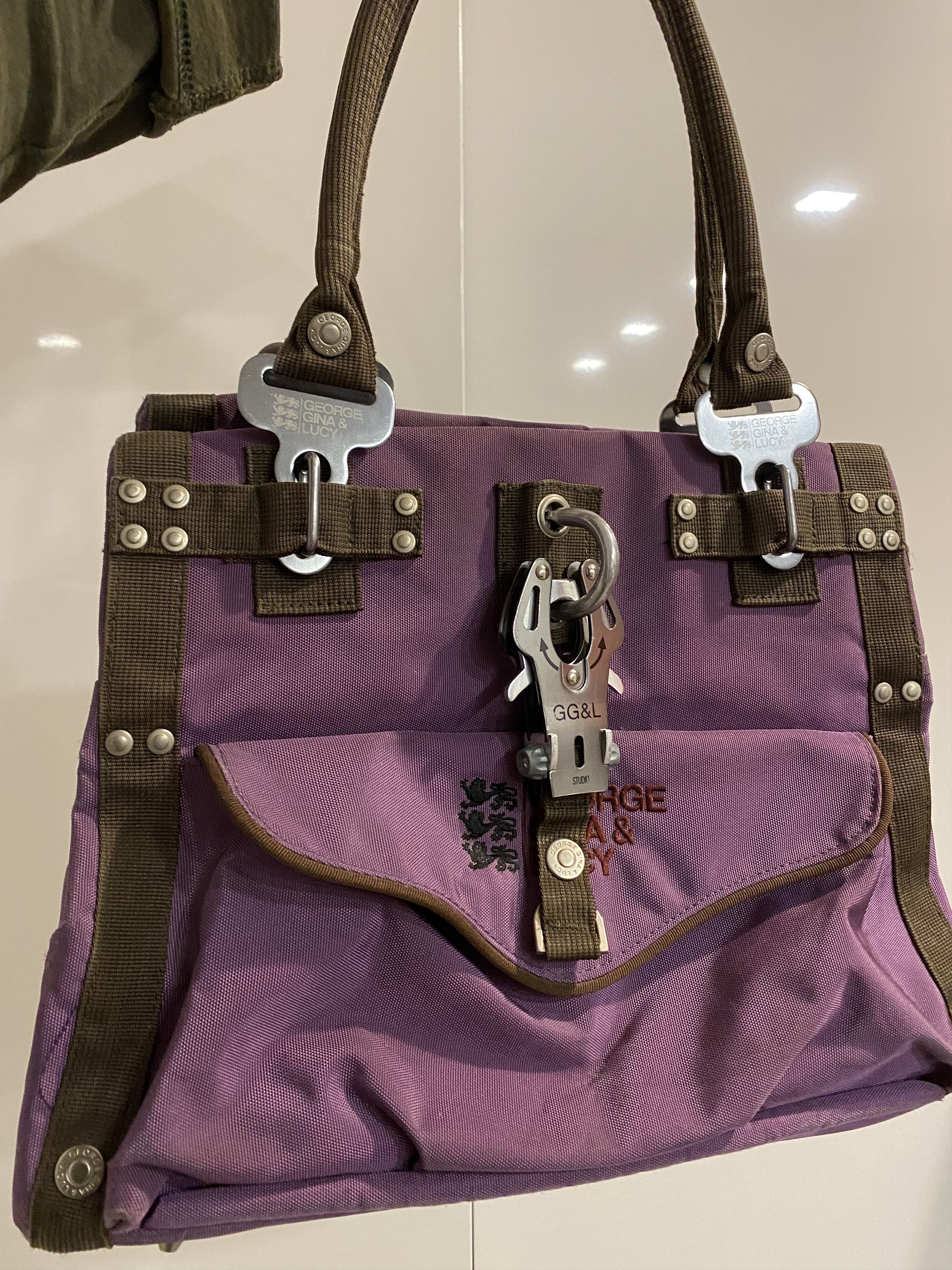 George Gina & Lucy Purple GGL Bag George Gina&Lucy Alyx Bag Style Size ONE SIZE - 15 Thumbnail