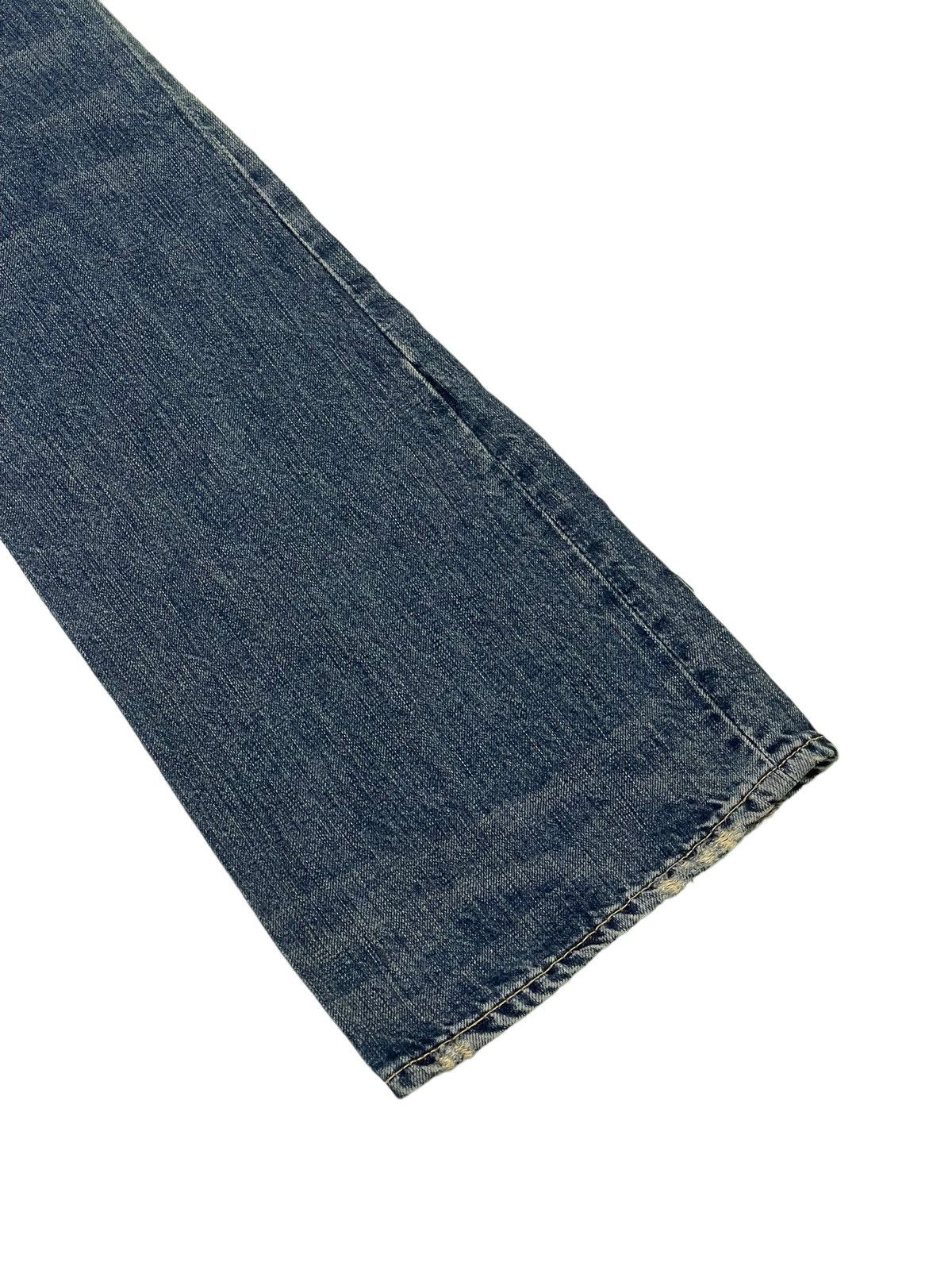 Japanese Brand Flare Jeans Chip & Pepper Low Rise Denim Boot Cut 4🟦6 Size US 29 - 15 Thumbnail