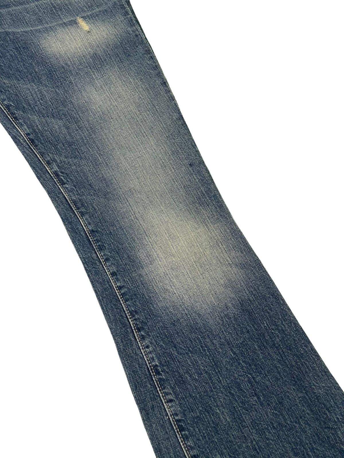 Japanese Brand Flare Jeans Chip & Pepper Low Rise Denim Boot Cut 4🟦6 Size US 29 - 7 Thumbnail