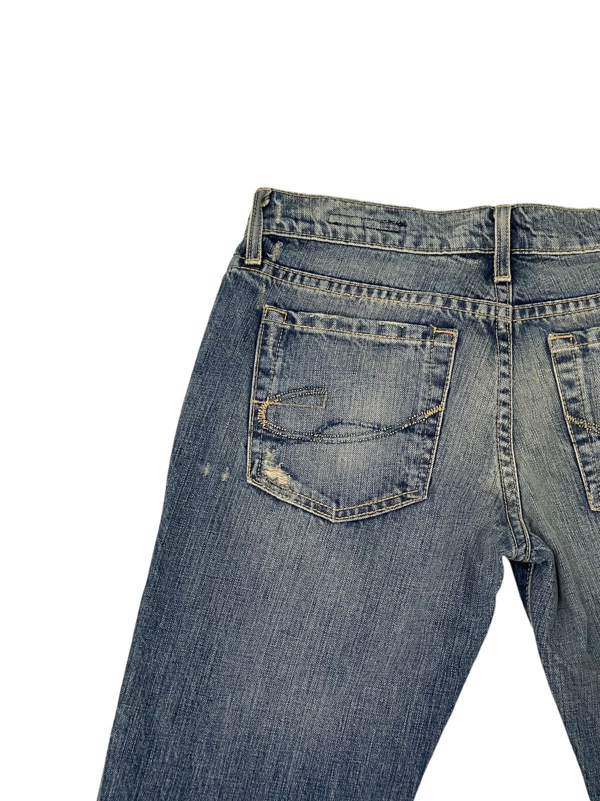 Japanese Brand Flare Jeans Chip & Pepper Low Rise Denim Boot Cut 4🟦6 Size US 29 - 19 Thumbnail