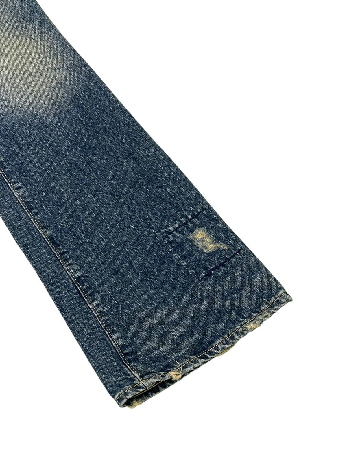 Japanese Brand Flare Jeans Chip & Pepper Low Rise Denim Boot Cut 4🟦6 Size US 29 - 4 Thumbnail