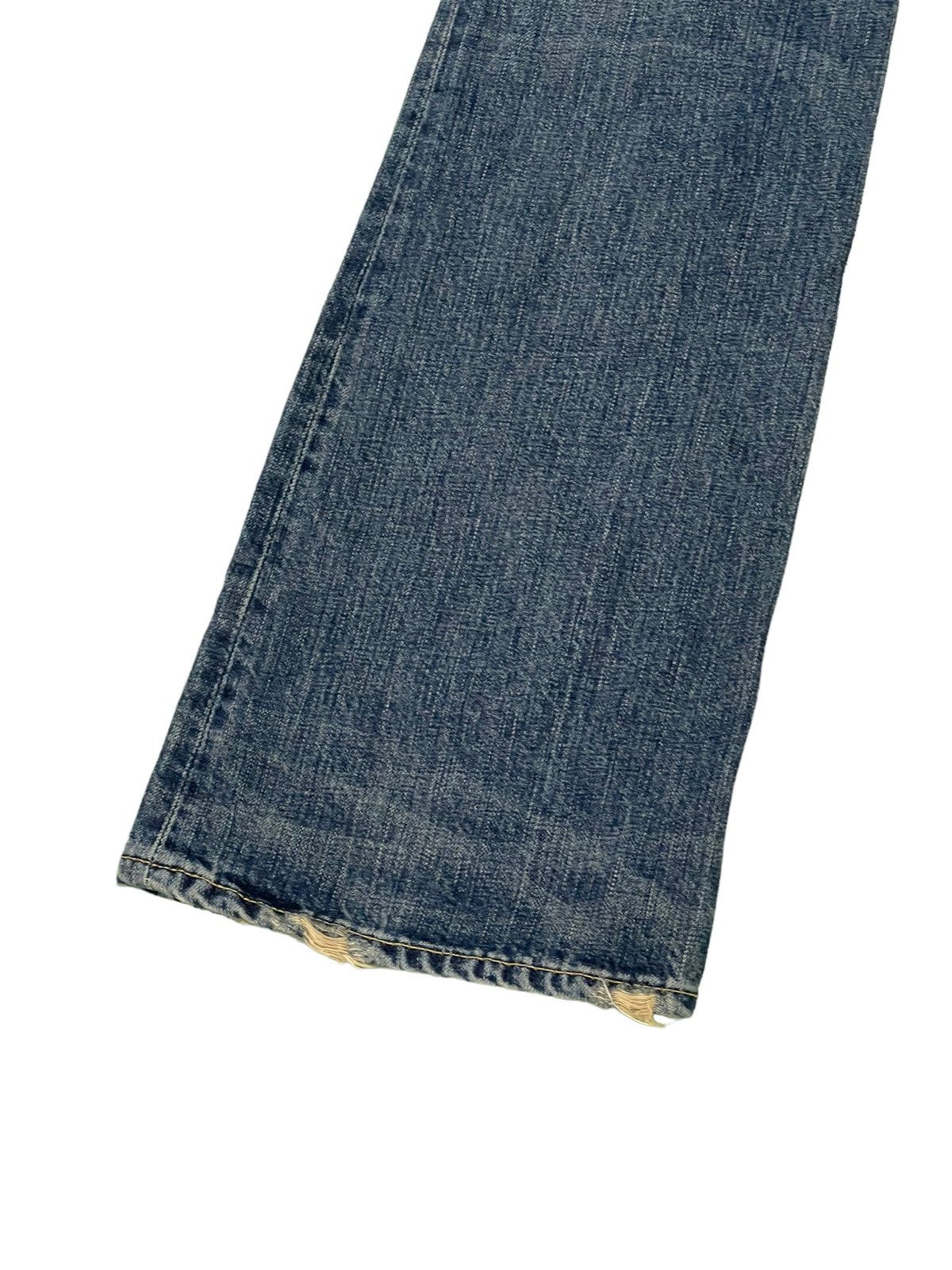Japanese Brand Flare Jeans Chip & Pepper Low Rise Denim Boot Cut 4🟦6 Size US 29 - 16 Thumbnail