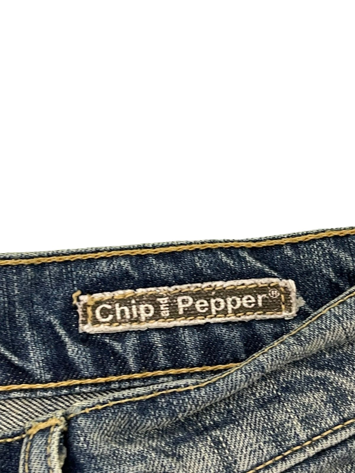 Japanese Brand Flare Jeans Chip & Pepper Low Rise Denim Boot Cut 4🟦6 Size US 29 - 10 Thumbnail