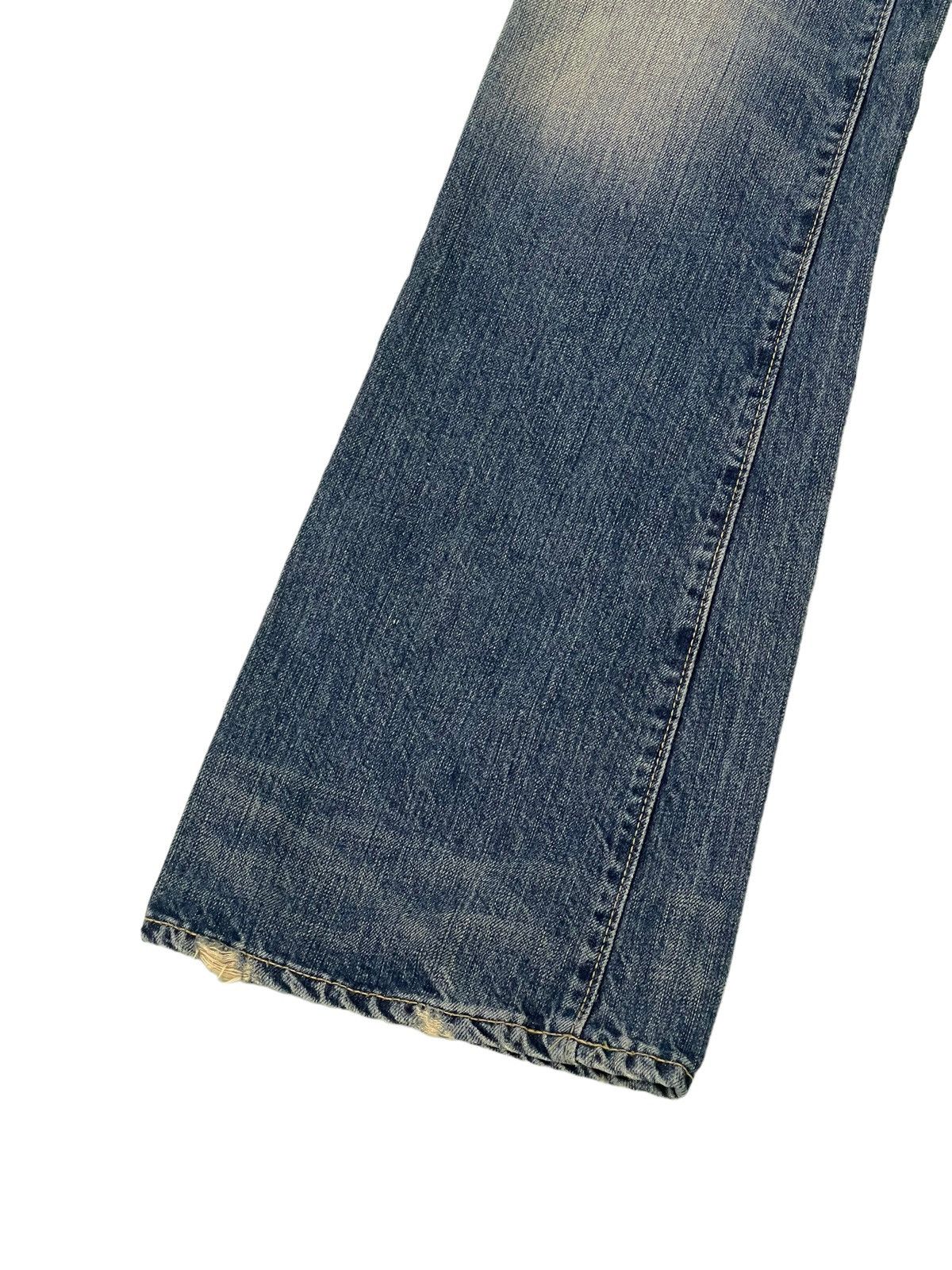 Japanese Brand Flare Jeans Chip & Pepper Low Rise Denim Boot Cut 4🟦6 Size US 29 - 5 Thumbnail