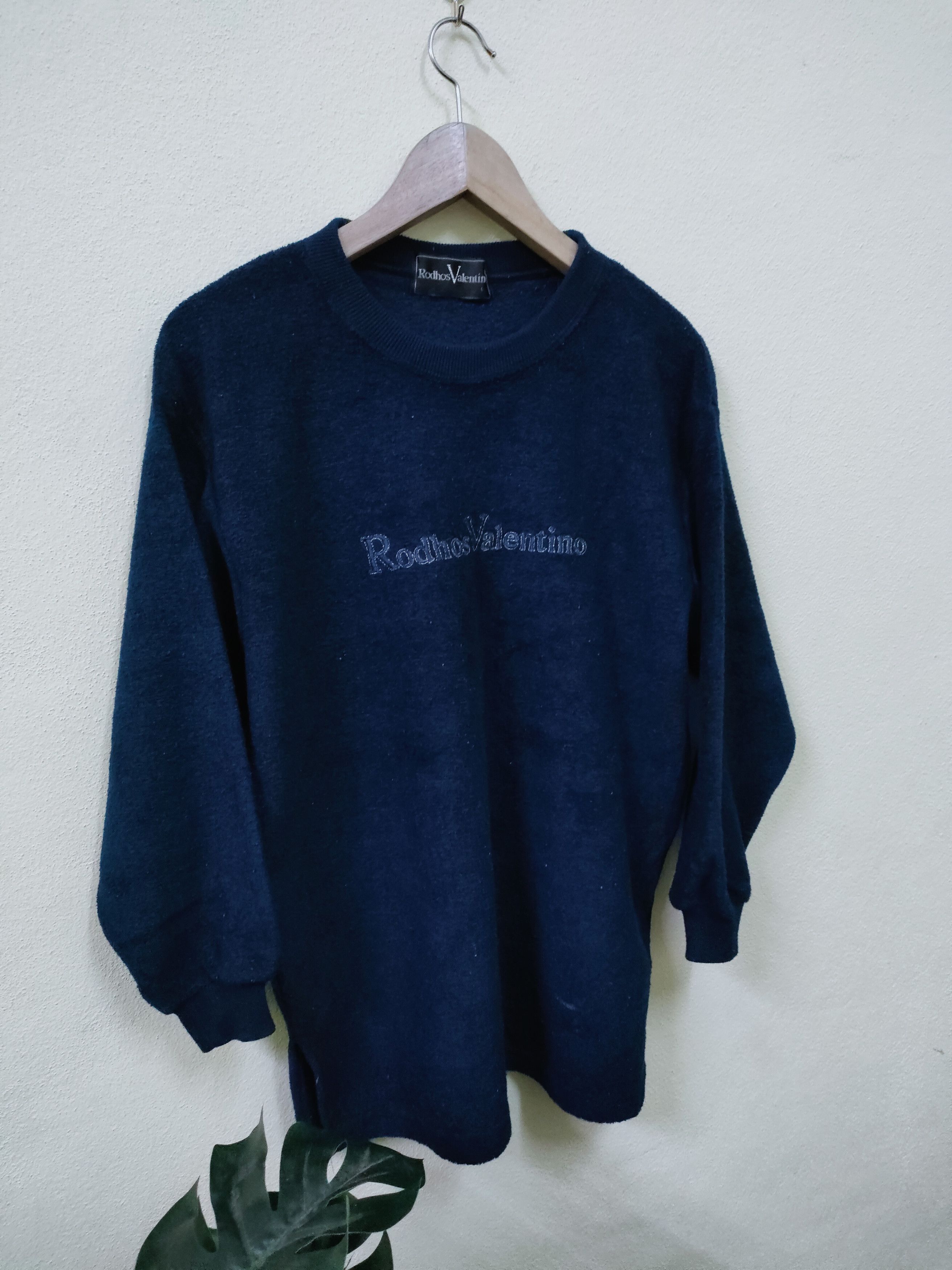 Rodhos Valentino Spellout Fleece Sweatshirts