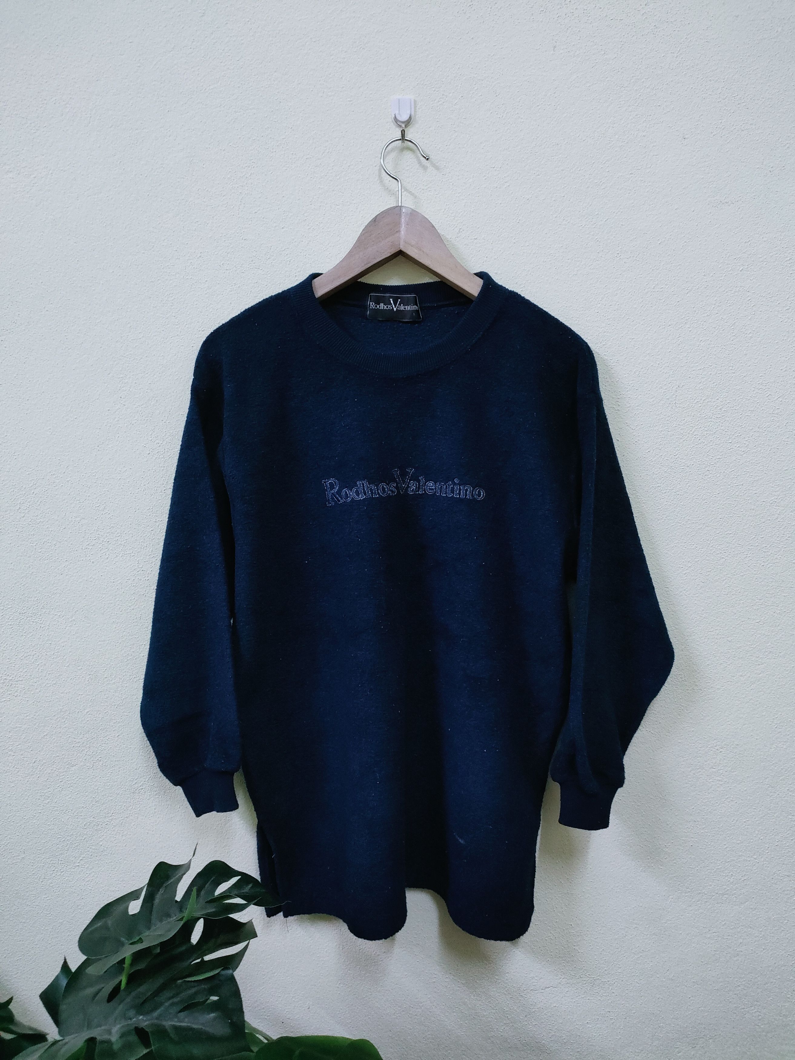 Rodhos Valentino Spellout Fleece Sweatshirts