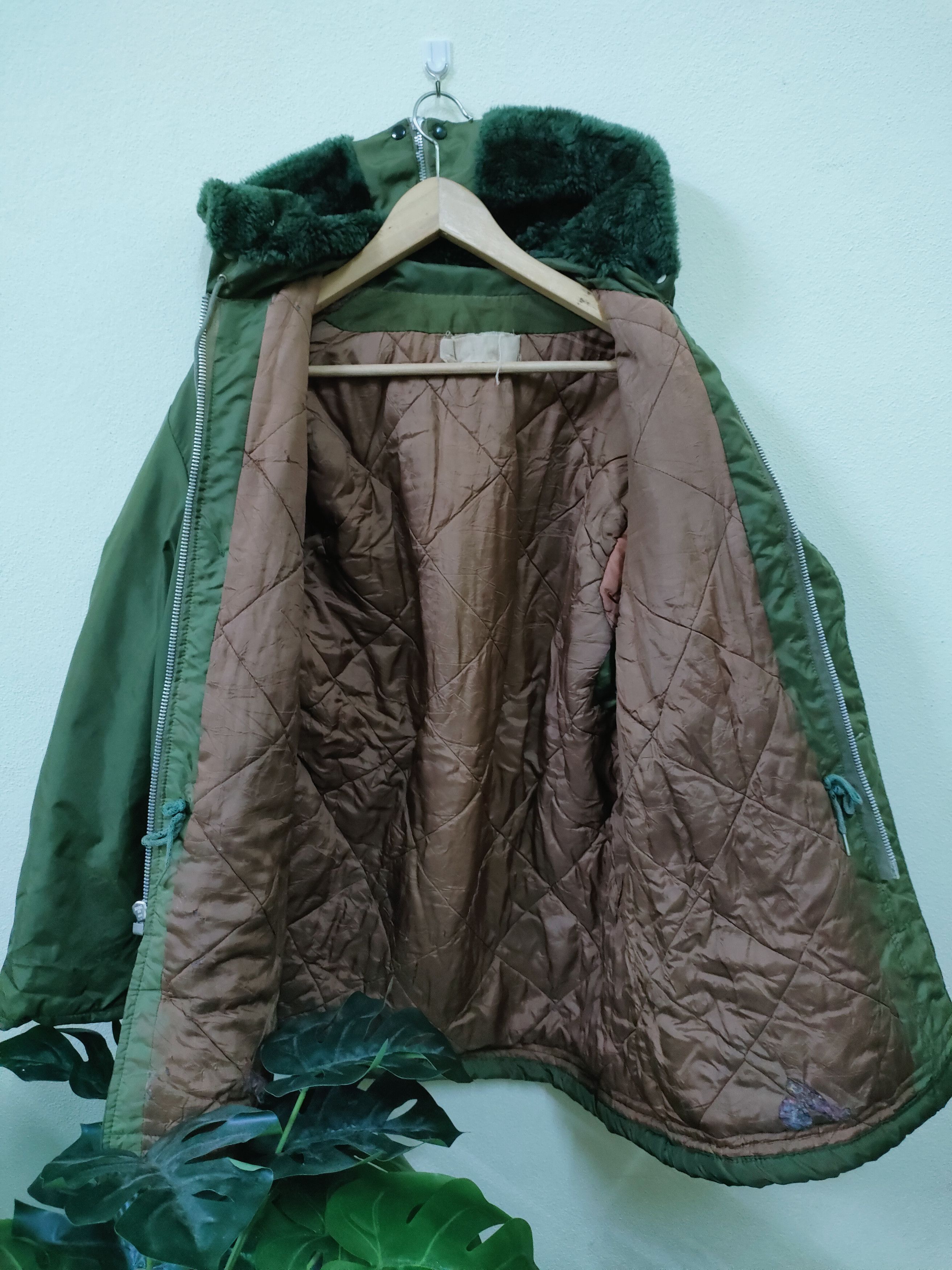 Vintage Vintage Flight Jacket Military Line Fur Hoodie Size US M / EU 48-50 / 2 - 5 Thumbnail