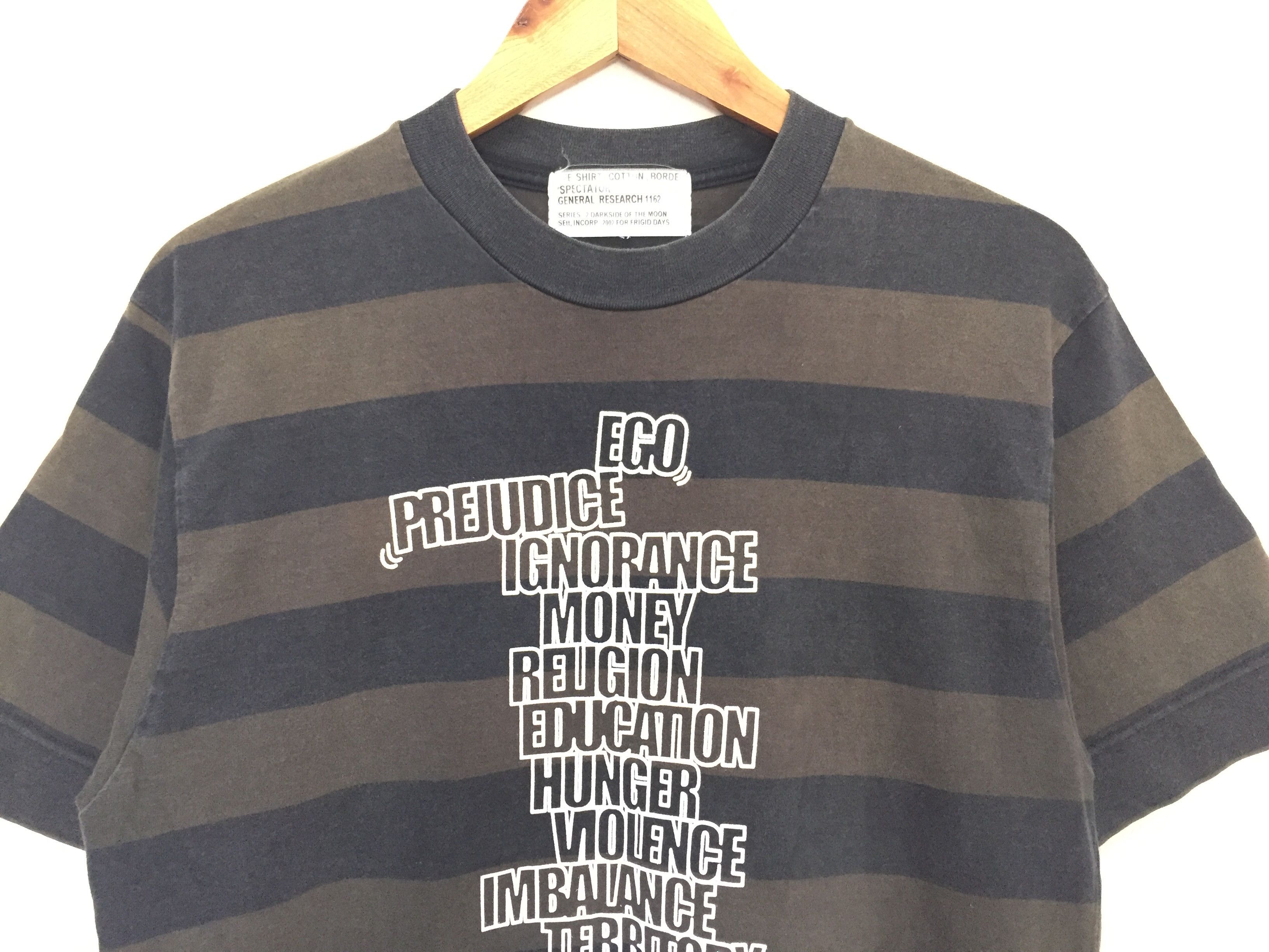 General Research × Mountain Research 2002 Spectator Border stripe Darkside of the moon Size US M / EU 48-50 / 2 - 3 Thumbnail