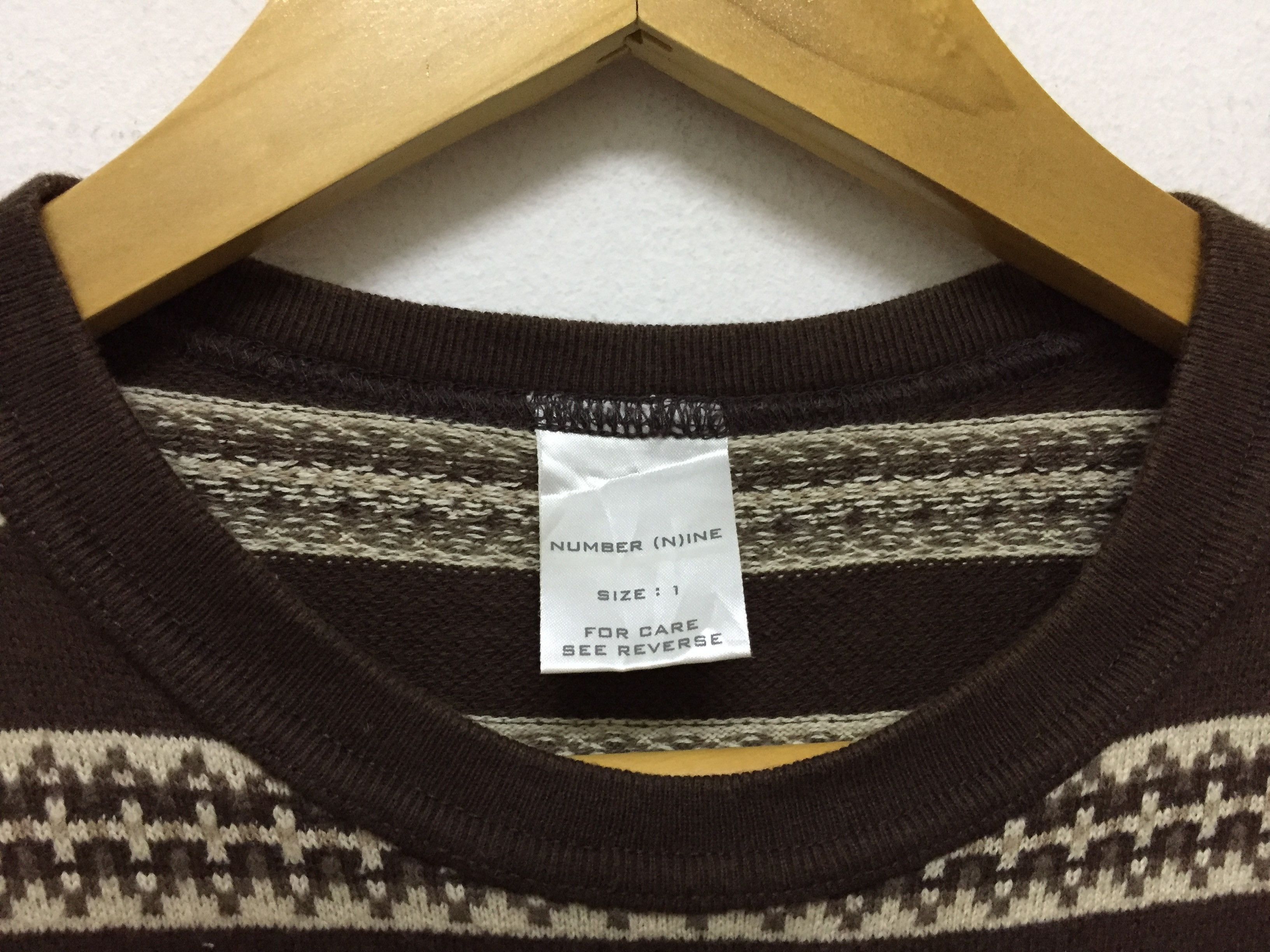 Number (N)ine AW2002 george harrison Long Sleeve Knit Size US XS / EU 42 / 0 - 9 Thumbnail