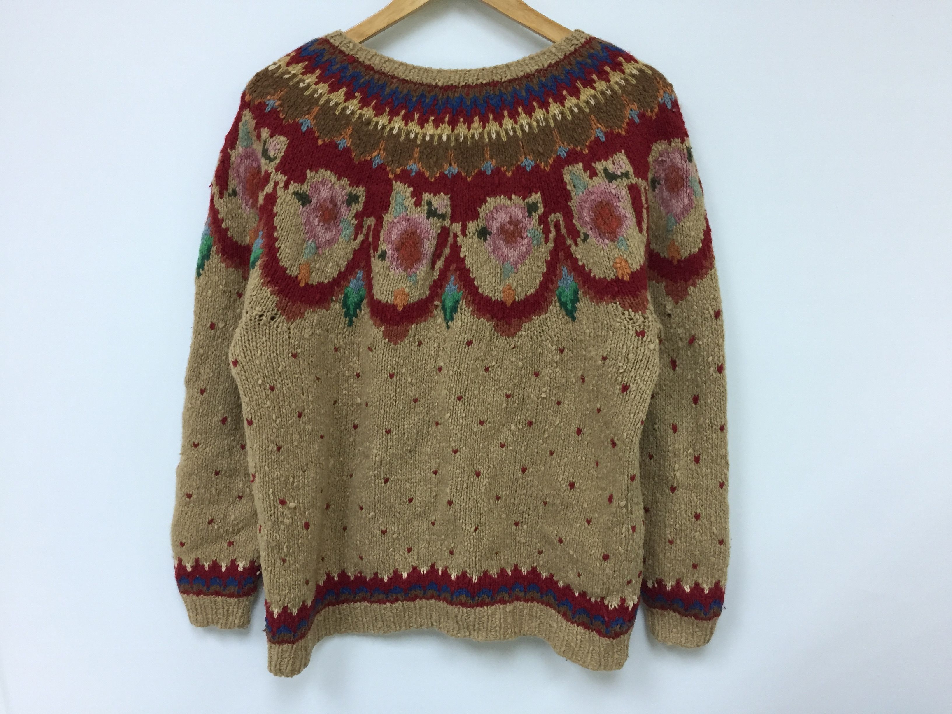 Pink House Vtg Pink House karl Helmut native Knitwear Size M / US 6-8 / IT 42-44 - 9 Thumbnail