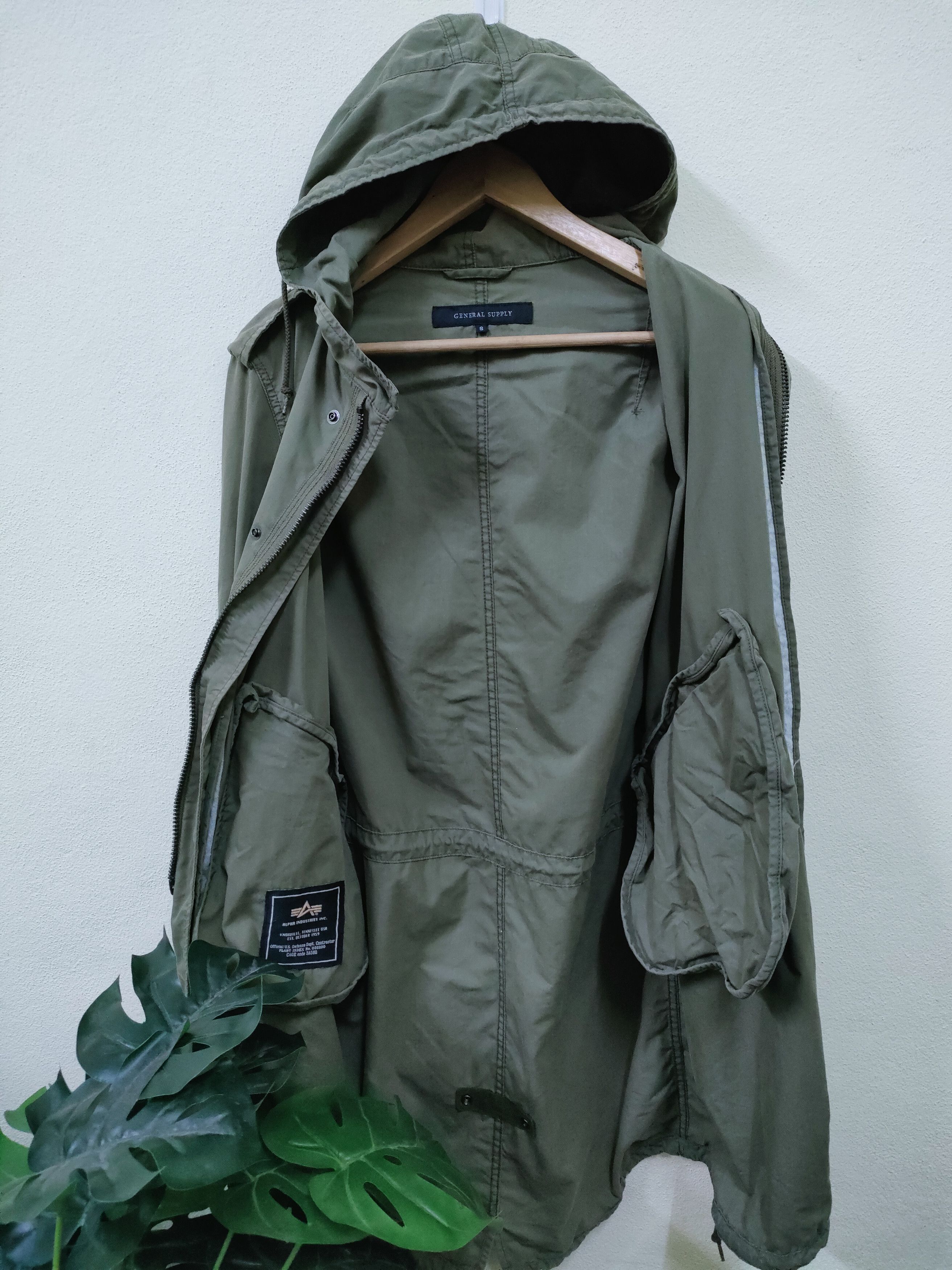 Alpha Industries Alpha Industries X General Supply Parkas Jacket Size US S / EU 44-46 / 1 - 6 Thumbnail