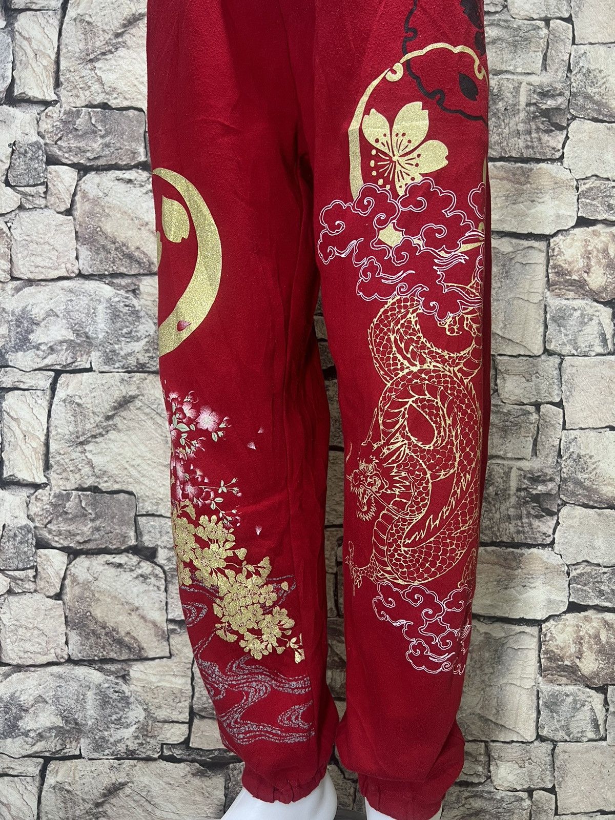 Japanese Brand × Vintage Vintage Dragon Joggers Pant Size US 30 / EU 46 - 3 Thumbnail
