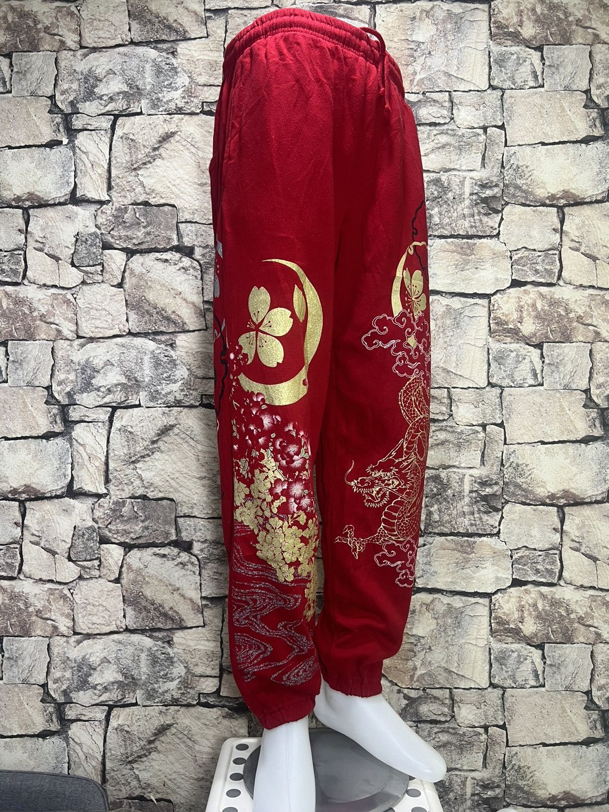 Japanese Brand × Vintage Vintage Dragon Joggers Pant Size US 30 / EU 46 - 5 Thumbnail