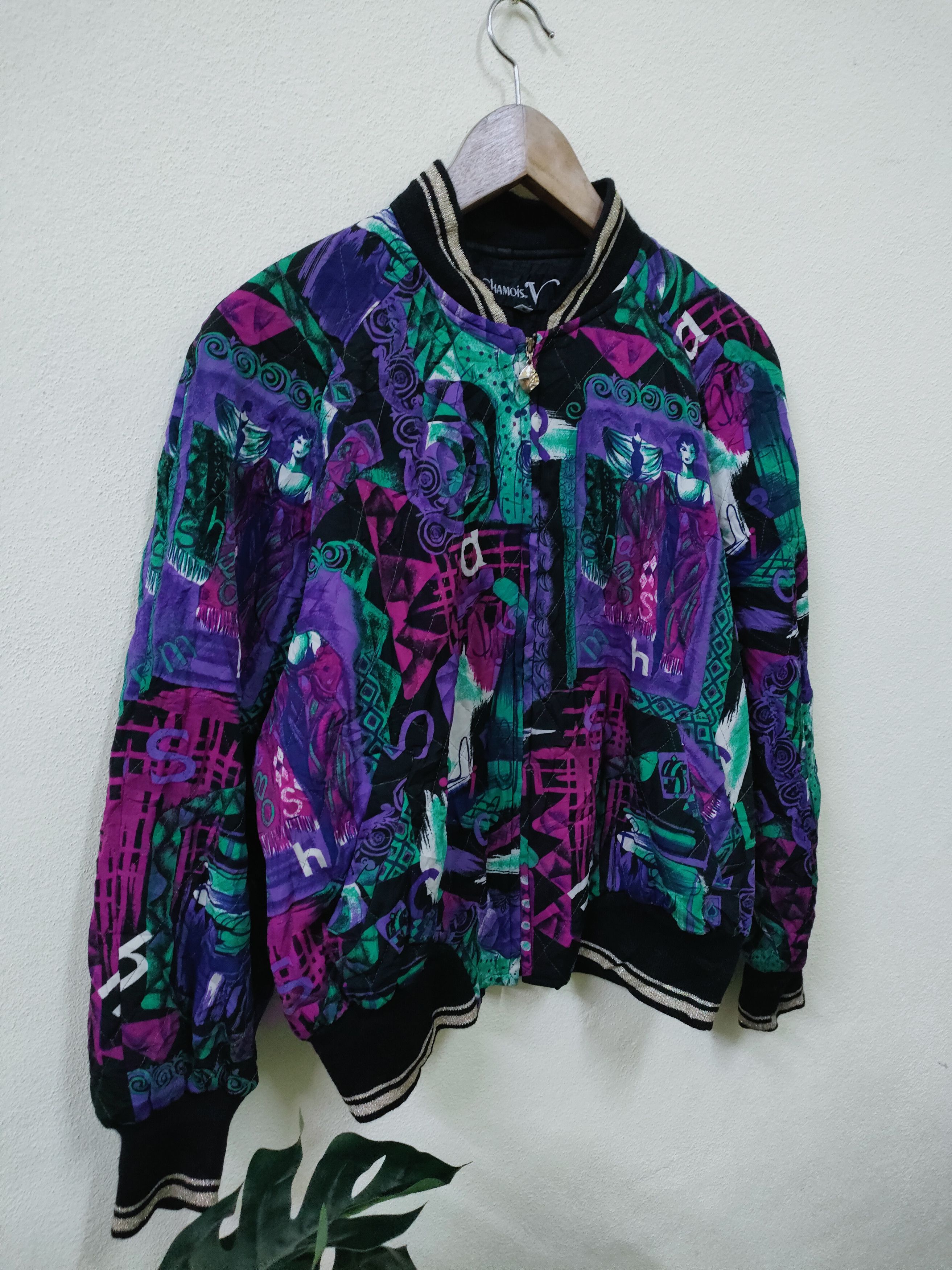 Japanese Brand × Vintage Chamois V Bombers Jacket Size US M / EU 48-50 / 2 - 5 Thumbnail