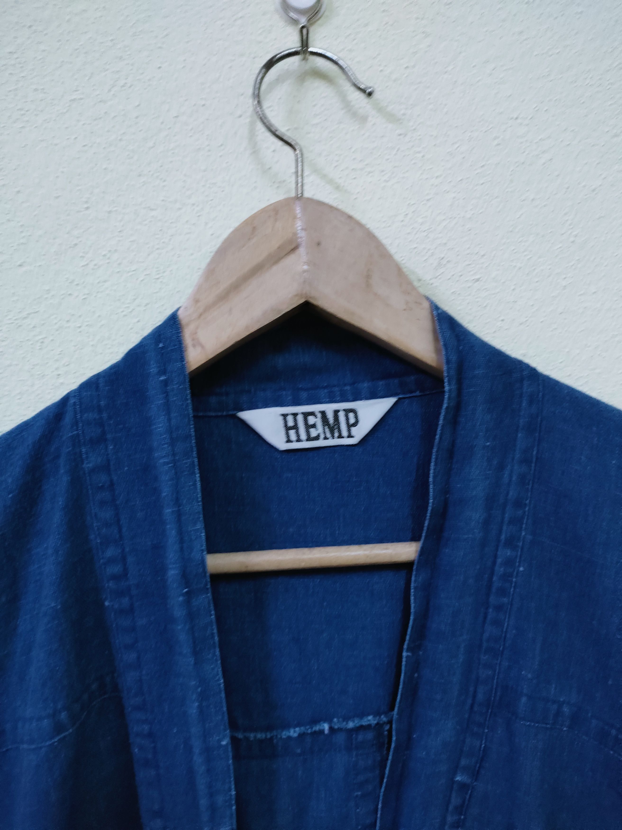 Japanese Brand Hemp Brand Kimono Blue Color Size US M / EU 48-50 / 2 - 5 Thumbnail