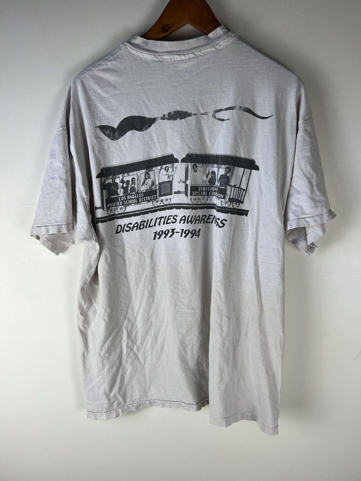 Vintage Vintage 1993-1994 Disabilities Awareness Tee Size US L / EU 52-54 / 3 - 2 Thumbnail