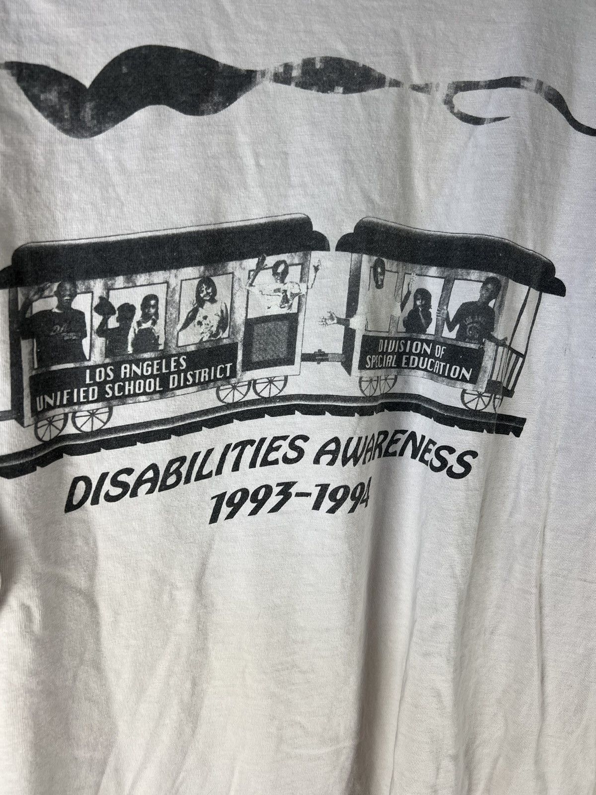 Vintage Vintage 1993-1994 Disabilities Awareness Tee Size US L / EU 52-54 / 3 - 6 Thumbnail