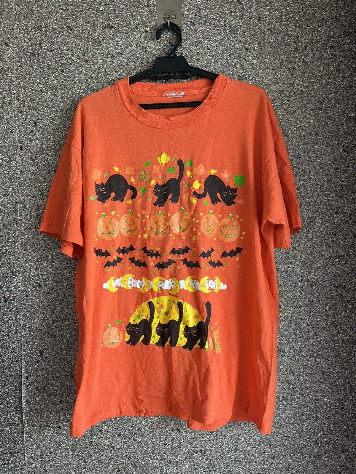 image of Vintage Tshirt Ft57 in Orange, Men's (Size XL)