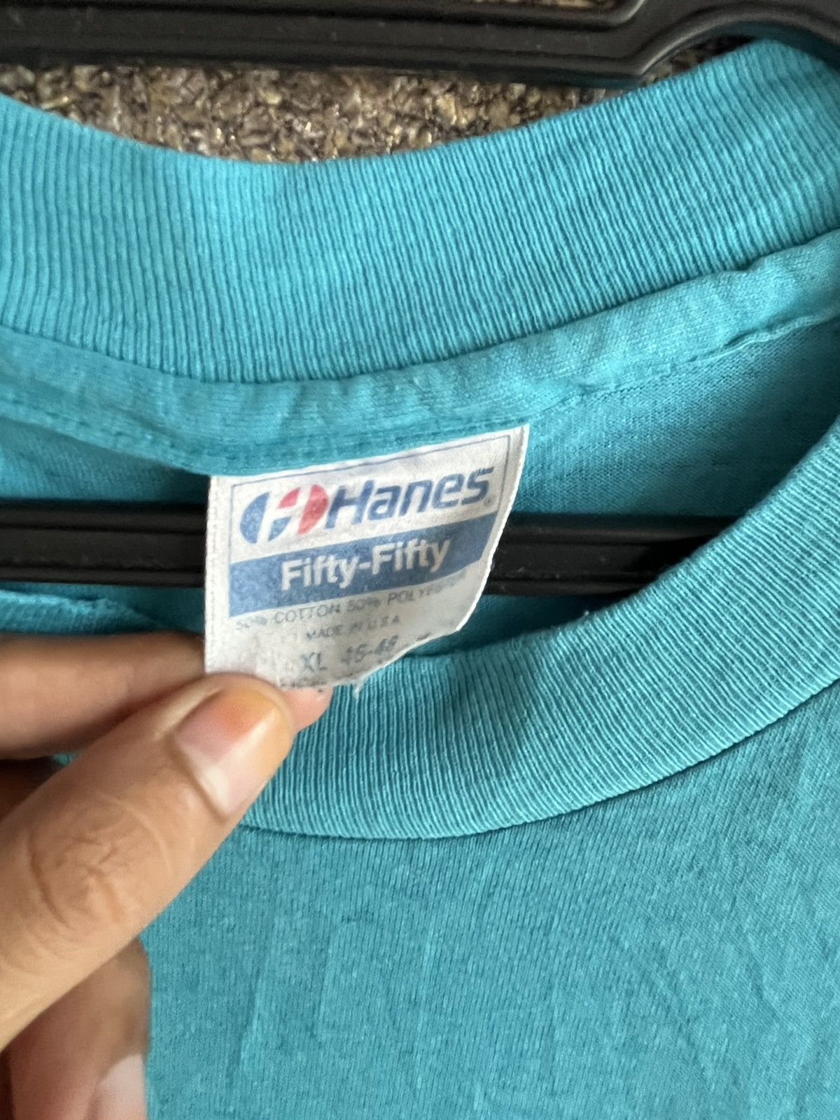 Vintage Hanes ft57 Size US XL / EU 56 / 4 - 2 Thumbnail