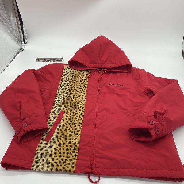 Supreme Cheetah Hooded Station Jacket | Grailed