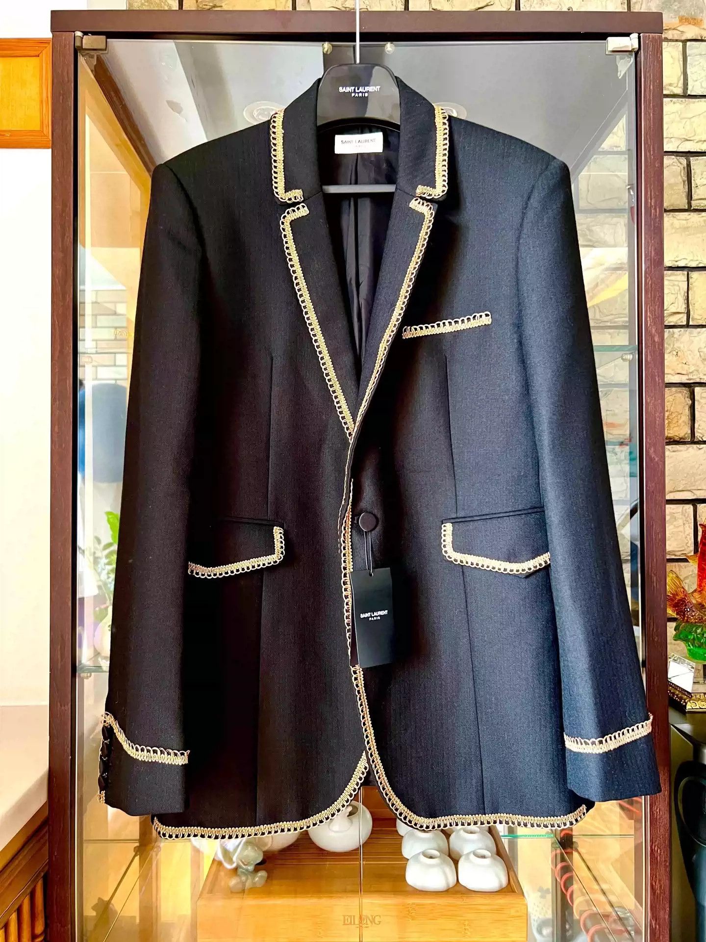 Saint Laurent Paris Saint Laurent Runway style gold thread court suit Size US L / EU 52-54 / 3 - 1 Thumbnail
