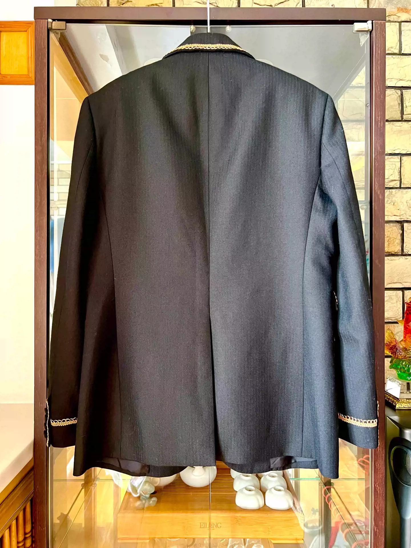Saint Laurent Paris Saint Laurent Runway style gold thread court suit Size US L / EU 52-54 / 3 - 3 Thumbnail