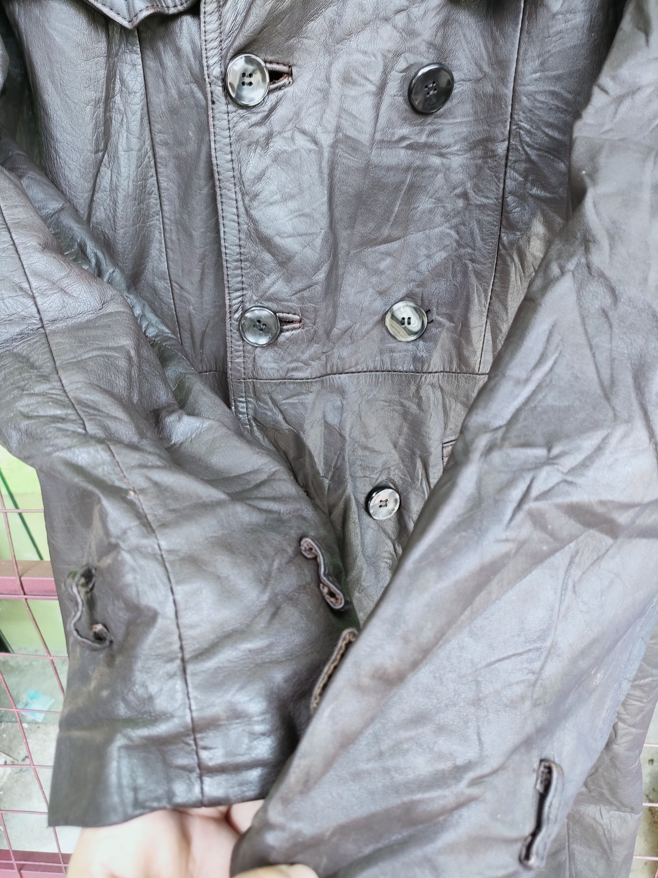 Other Wagner Aegte Skind Leather Long Jacket Size US M / EU 48-50 / 2 - 8 Thumbnail