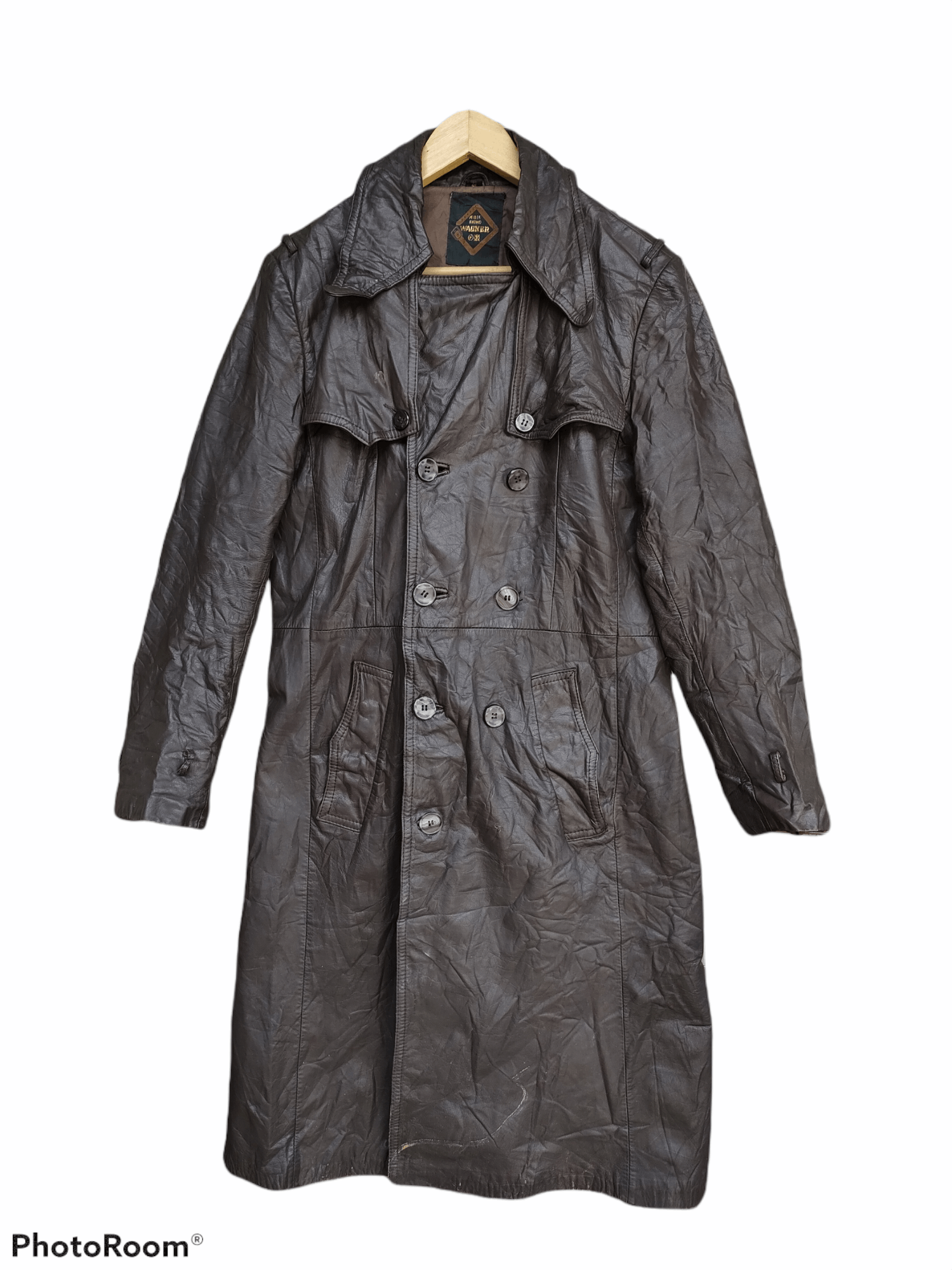 Other Wagner Aegte Skind Leather Long Jacket Size US M / EU 48-50 / 2 - 1 Thumbnail